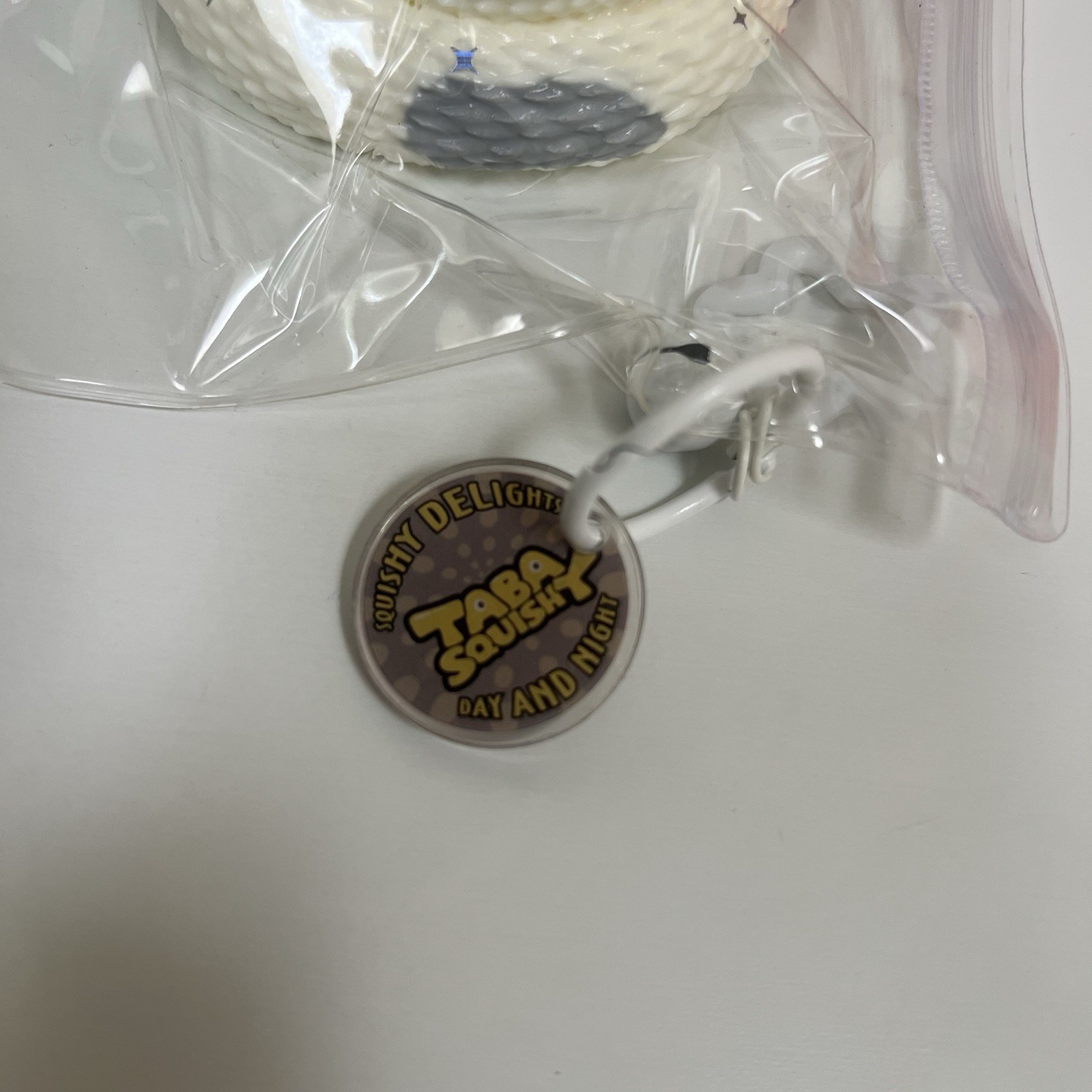 Official White-gray Snake Taba Squishy