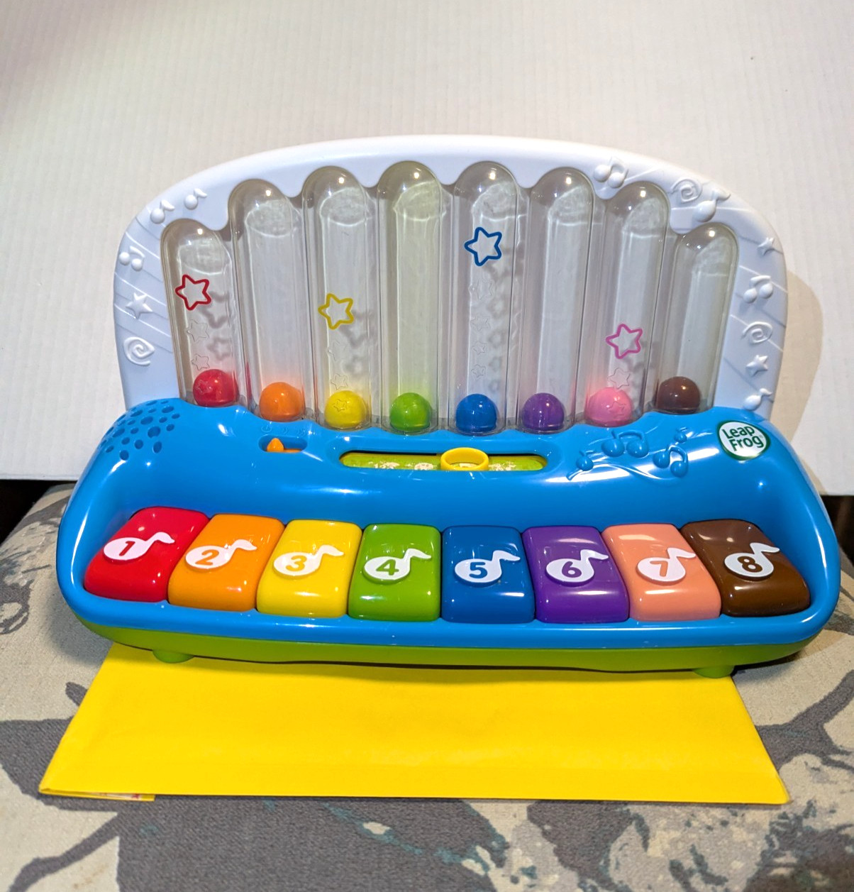 Leapfrog Poppin’ Play Piano Learning Toy Music Numbers Colors Motor Skills WORKS