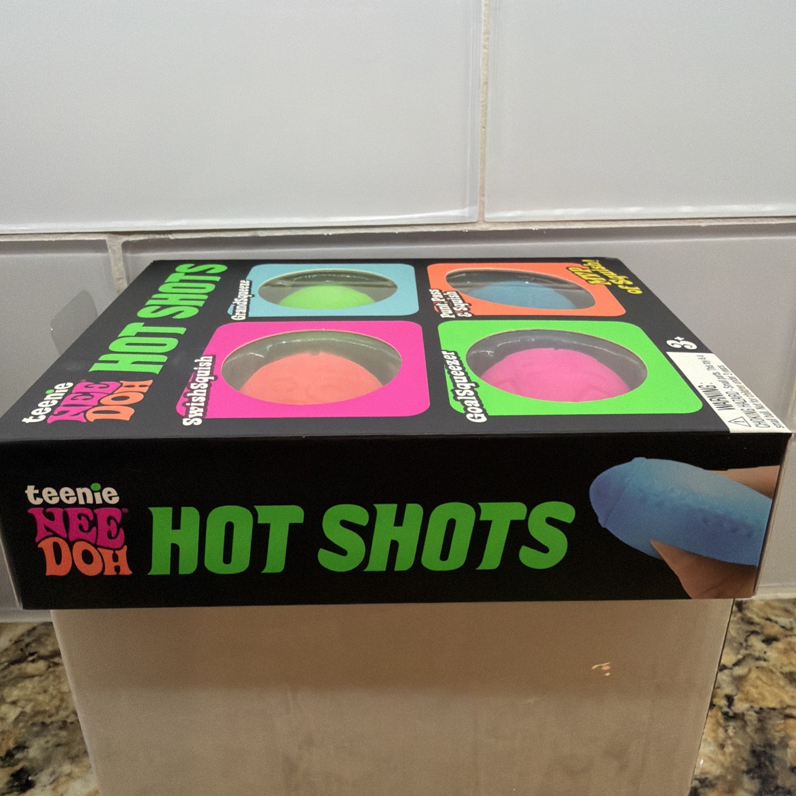 NeeDoh Teenie Hot Shots. Brand New Sealed AUTHENTIC Nee Doh 1 box per order