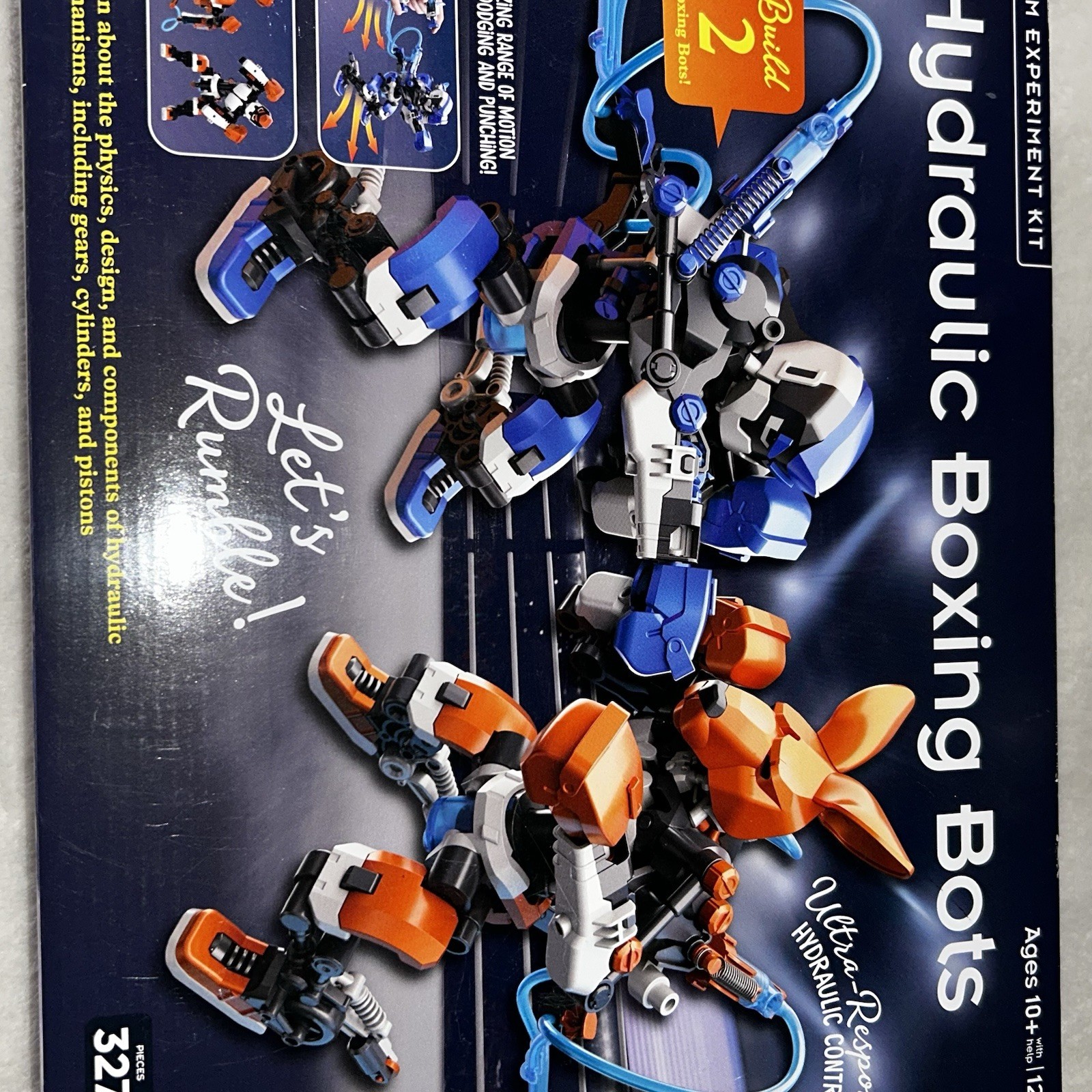 Thames Kosmos Hydraulic Boxing Robots Bots STEM Experiment Kit Science Engineer