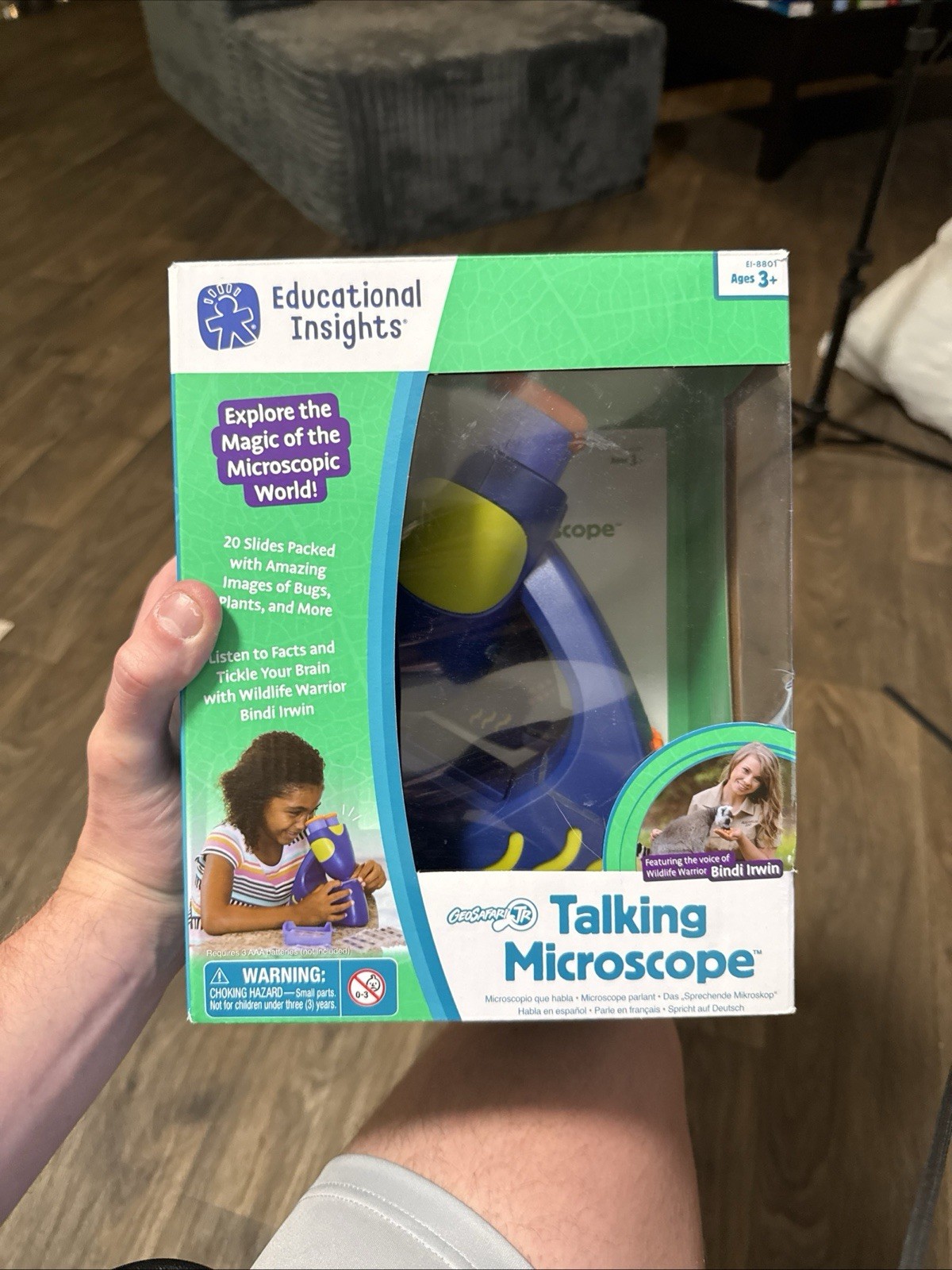 Educational Insights GeoSafari Jr Talking Microscope