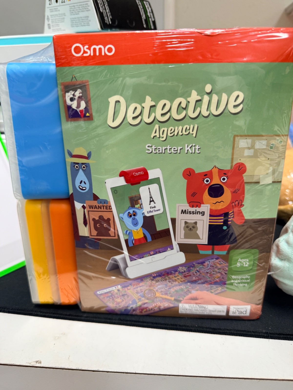 Osmo Learning System Bundle Complete Lot Detective Agency Numbers Words Tangram