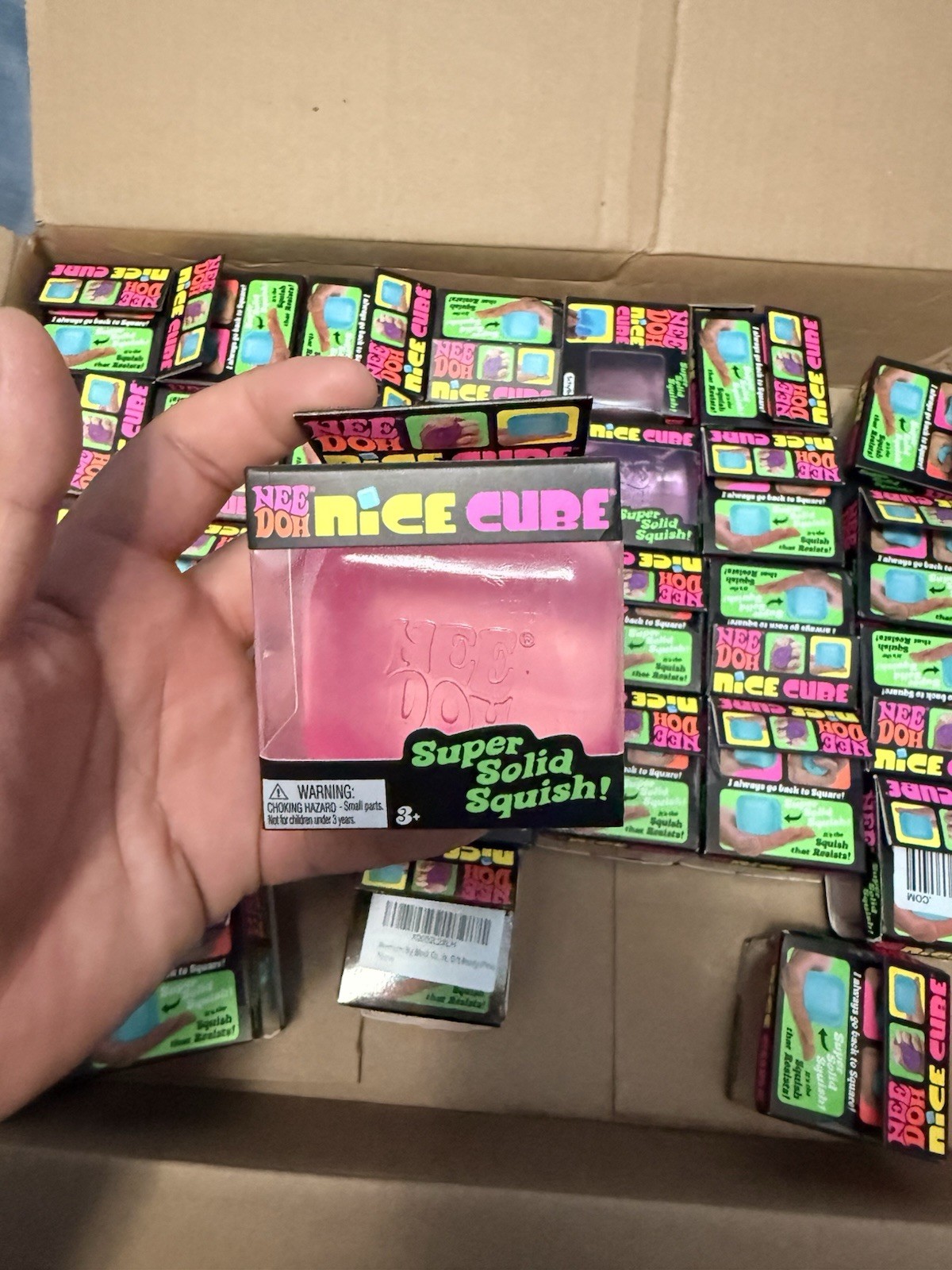🧊NEEDOH NICE CUBE BLUE,PINK,or PURPLE AUTHENTIC NEW!🧊