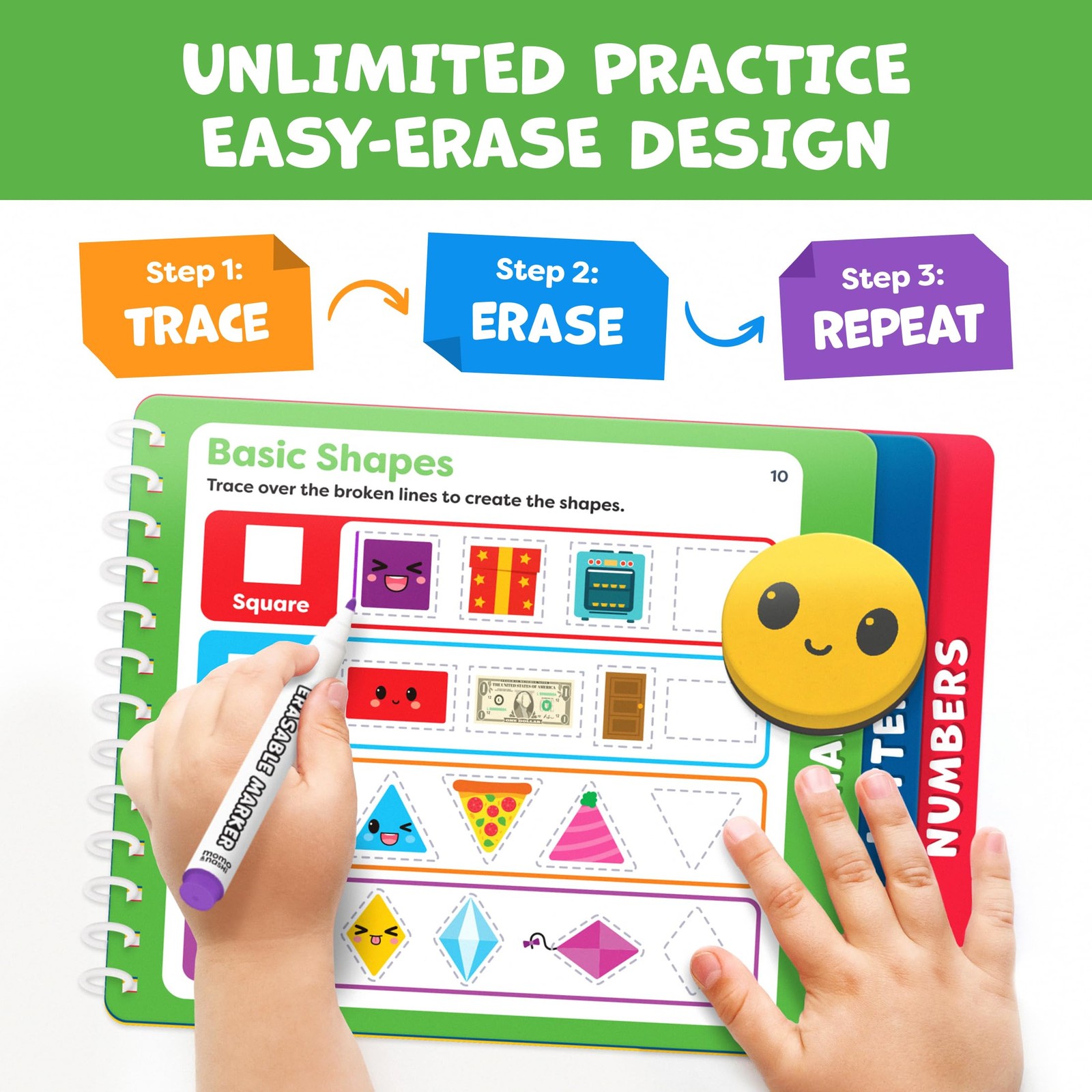 Preschool Learning Activities – Tracing Books for Kids Ages 3-5 – Toddler Han…