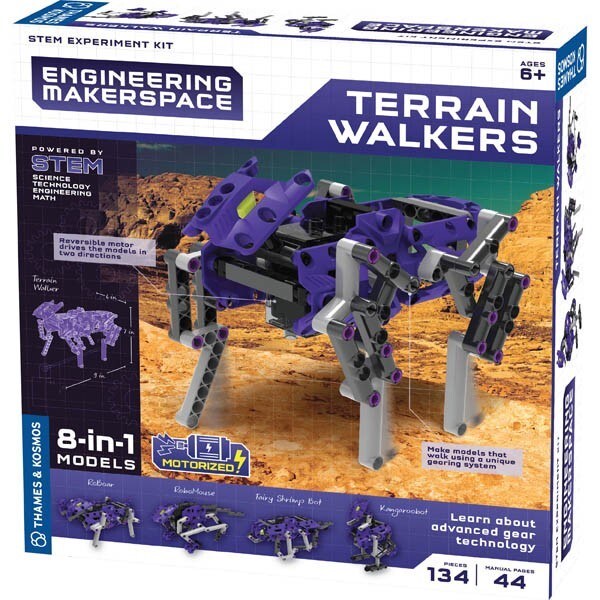 Terrain Walkers Thames Kosmos New Factory Sealed STEM Engineering Makerspace