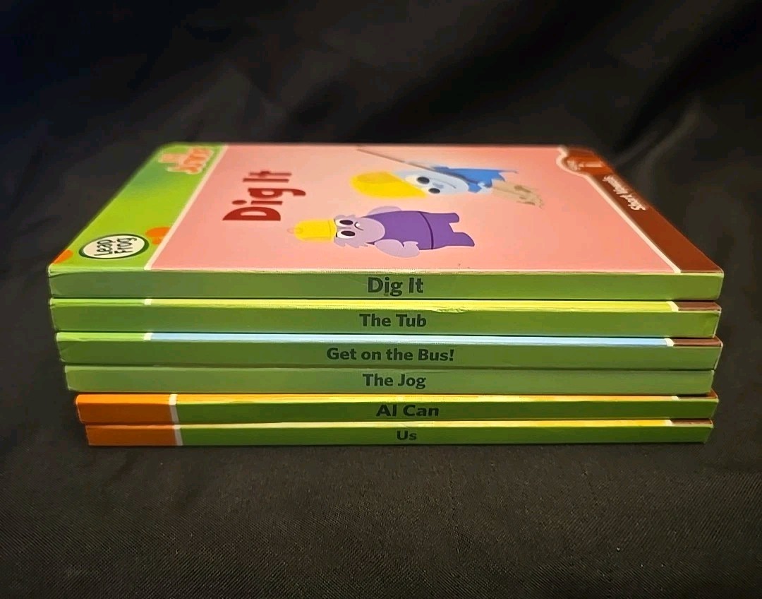 Leap Frog Leapfrog Tag Junior Jr 6 Books lot