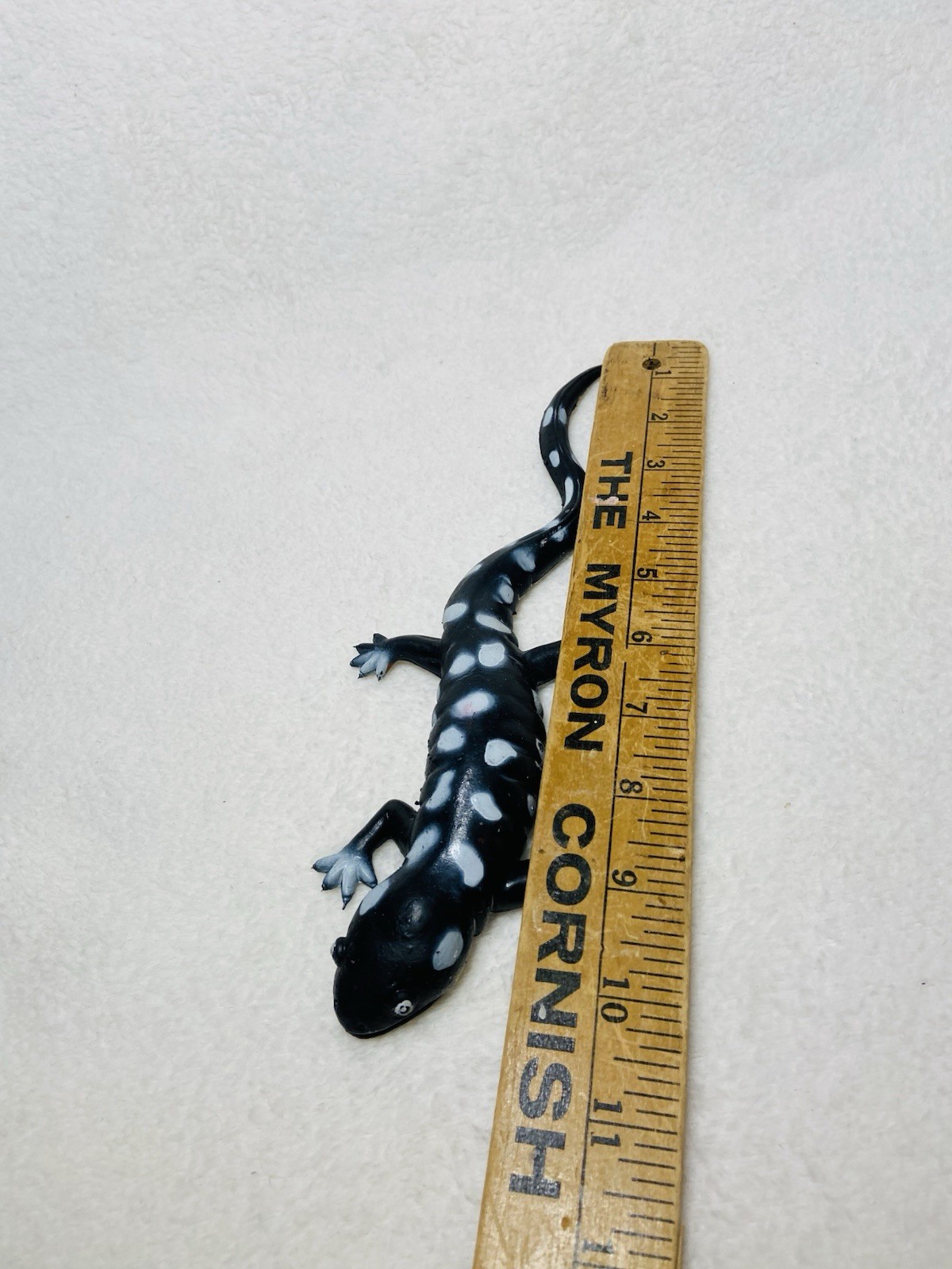10” 1993 K & M Wild Republic Tiger Salamander Soft Rubber Toy