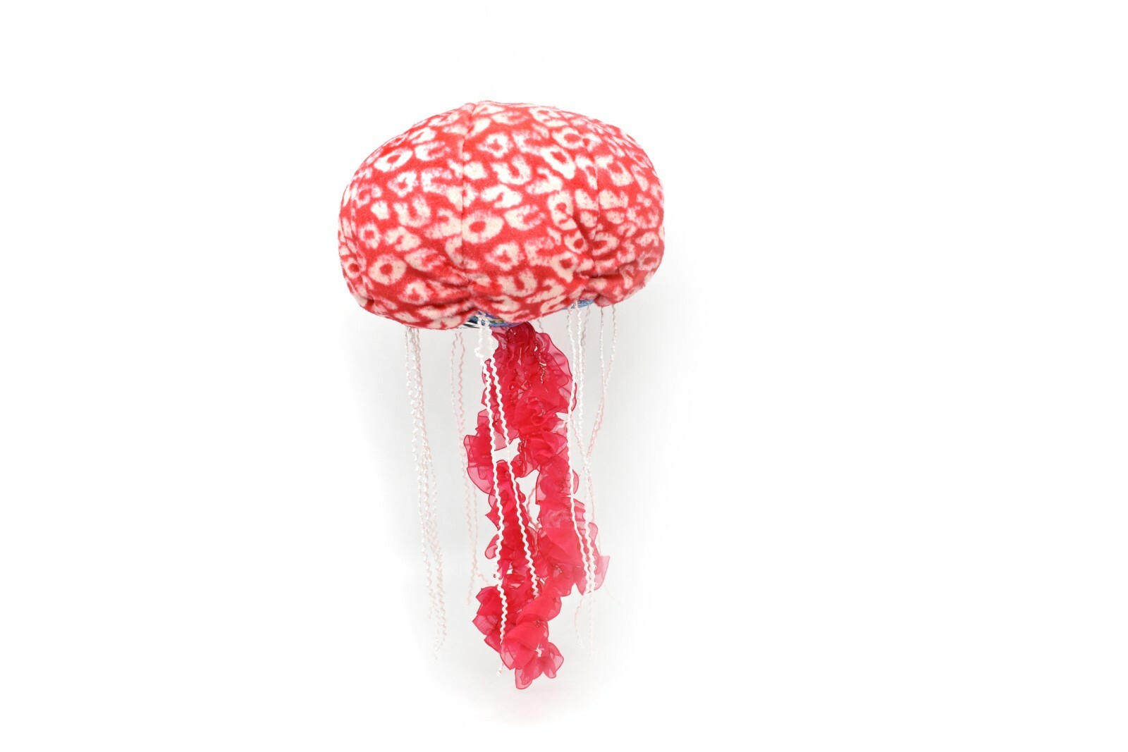 Jellyfish Plush, Red, Hanging Stuffed Animal Soft Decoration 14″ F4352B427