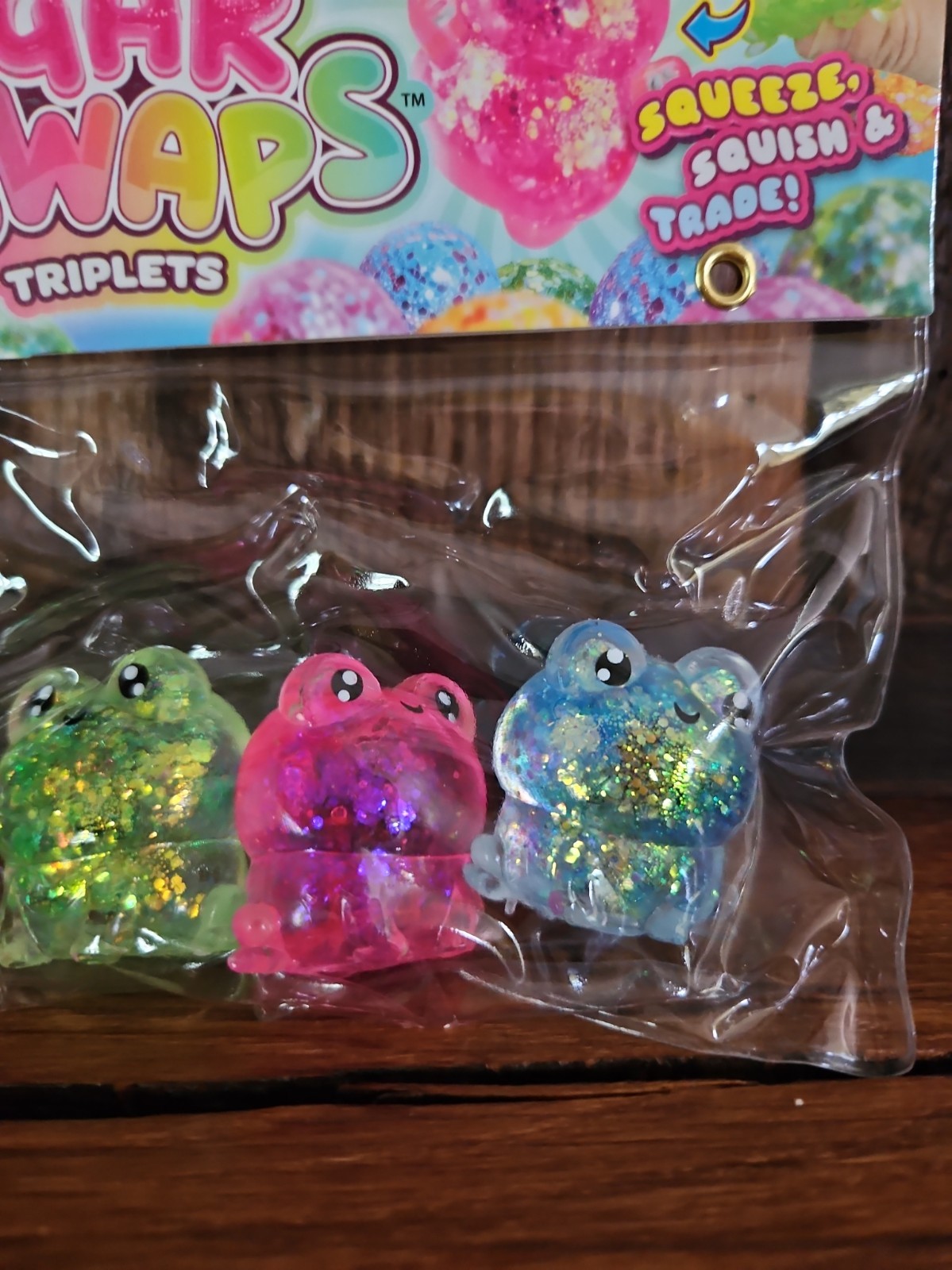 Sugar Swaps Triplet squeeze Frogs from Orb Curiosities.