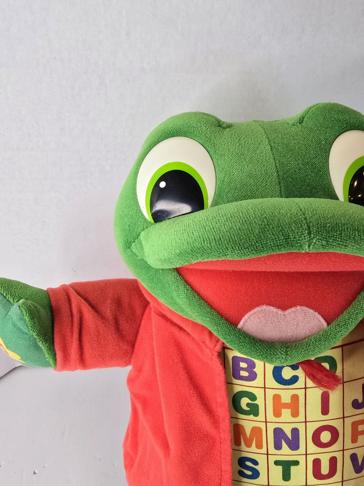 RARE 2001-03 READ & SING LITTLE LEAP INTERACTIVE PLUSH ABC LEARNING TOY 18″ TALL