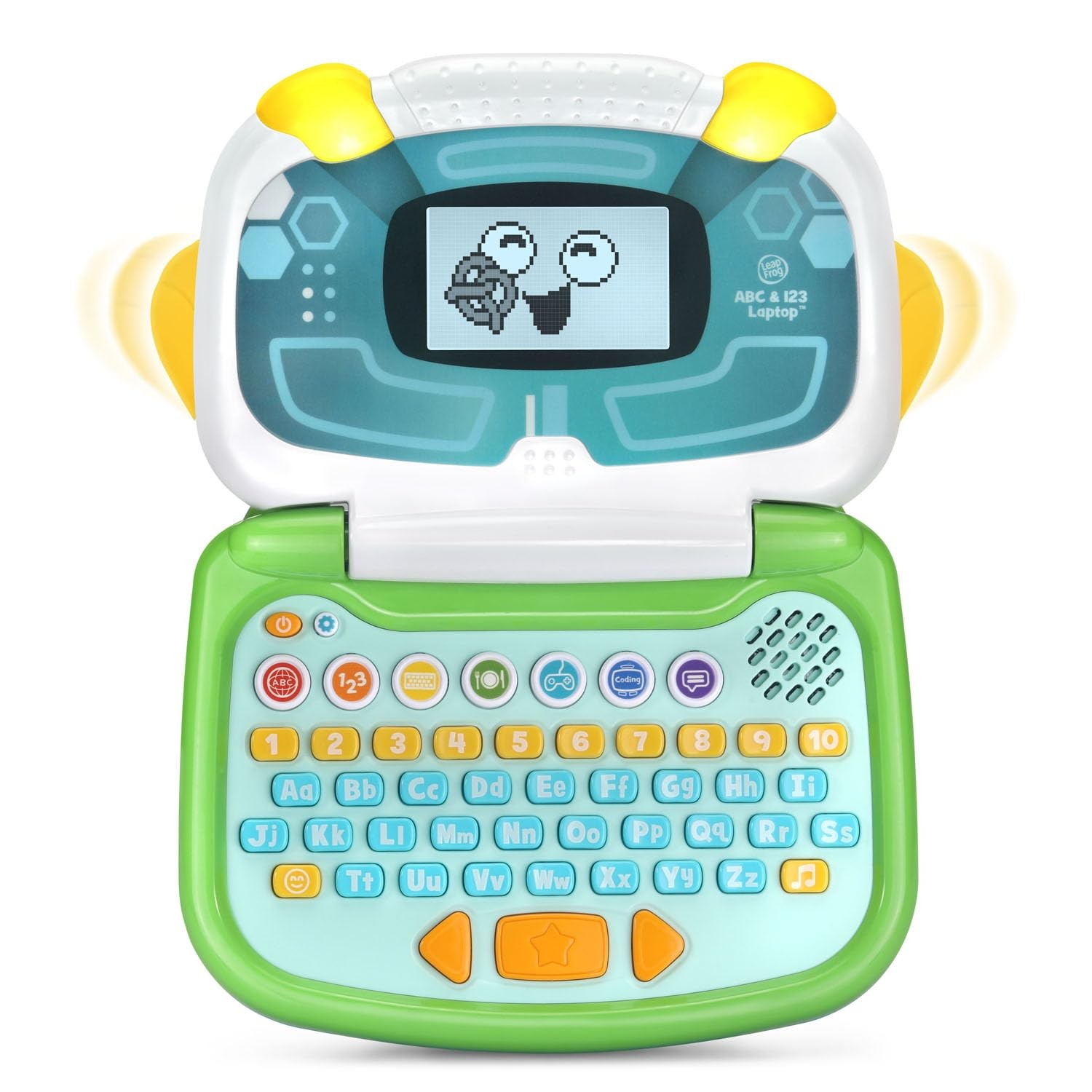 ABC and 123 Laptop for Preschoolers Ages 3-7 Years, Green