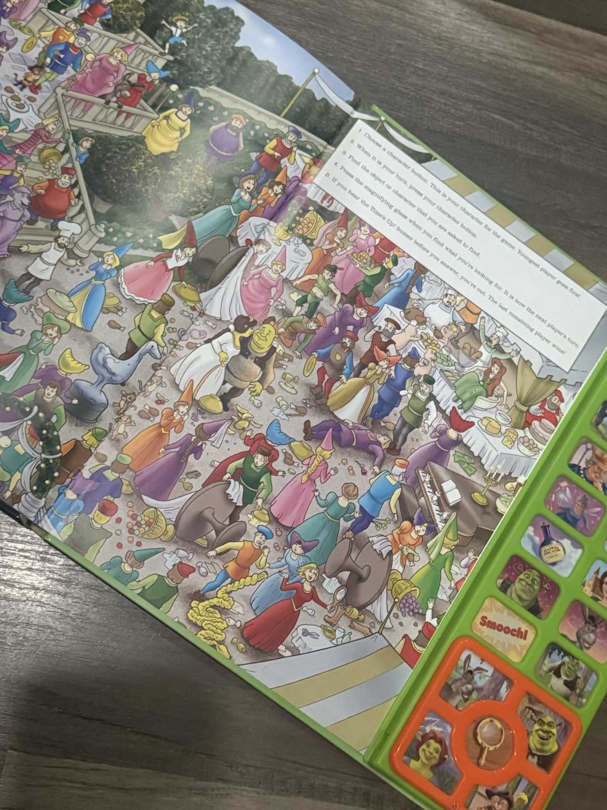 Rare Vintage Shrek 2 Publications International Ltd. Interactive Sound Book 2004