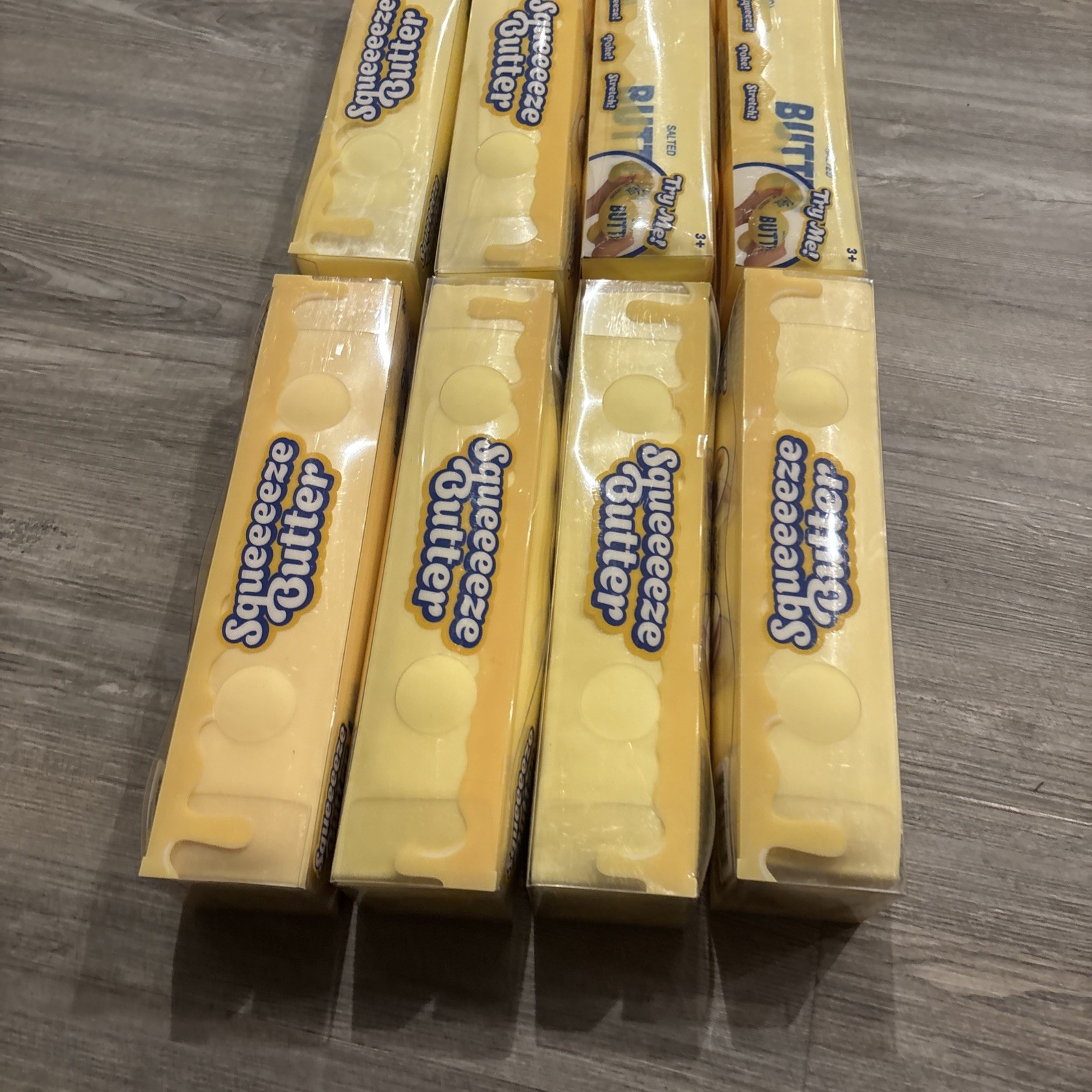 14 Oz Squishy Squeezy Butter Sunny Days LOT OF 8 Authentic Brand New