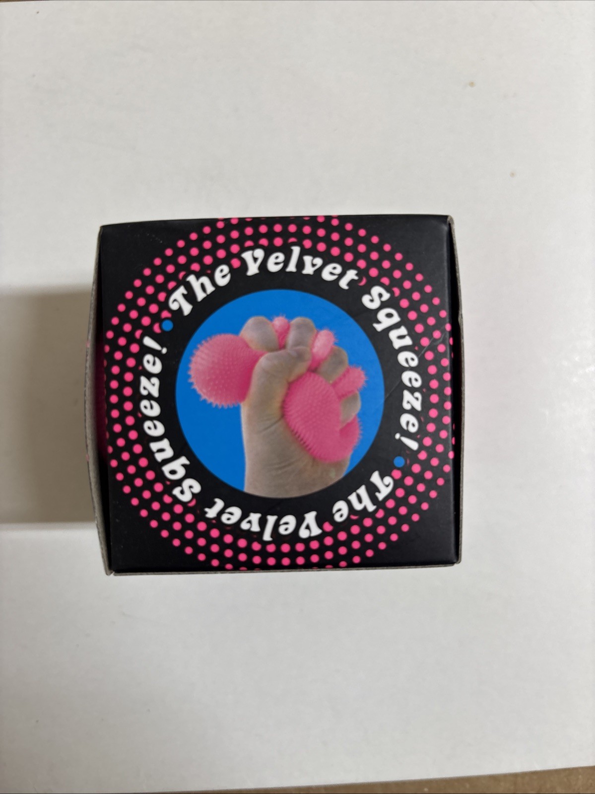 Schylling NeeDoh Fuzz Ball The Velvet Squeeze! Pink Squishy TikTok VIRAL NIB