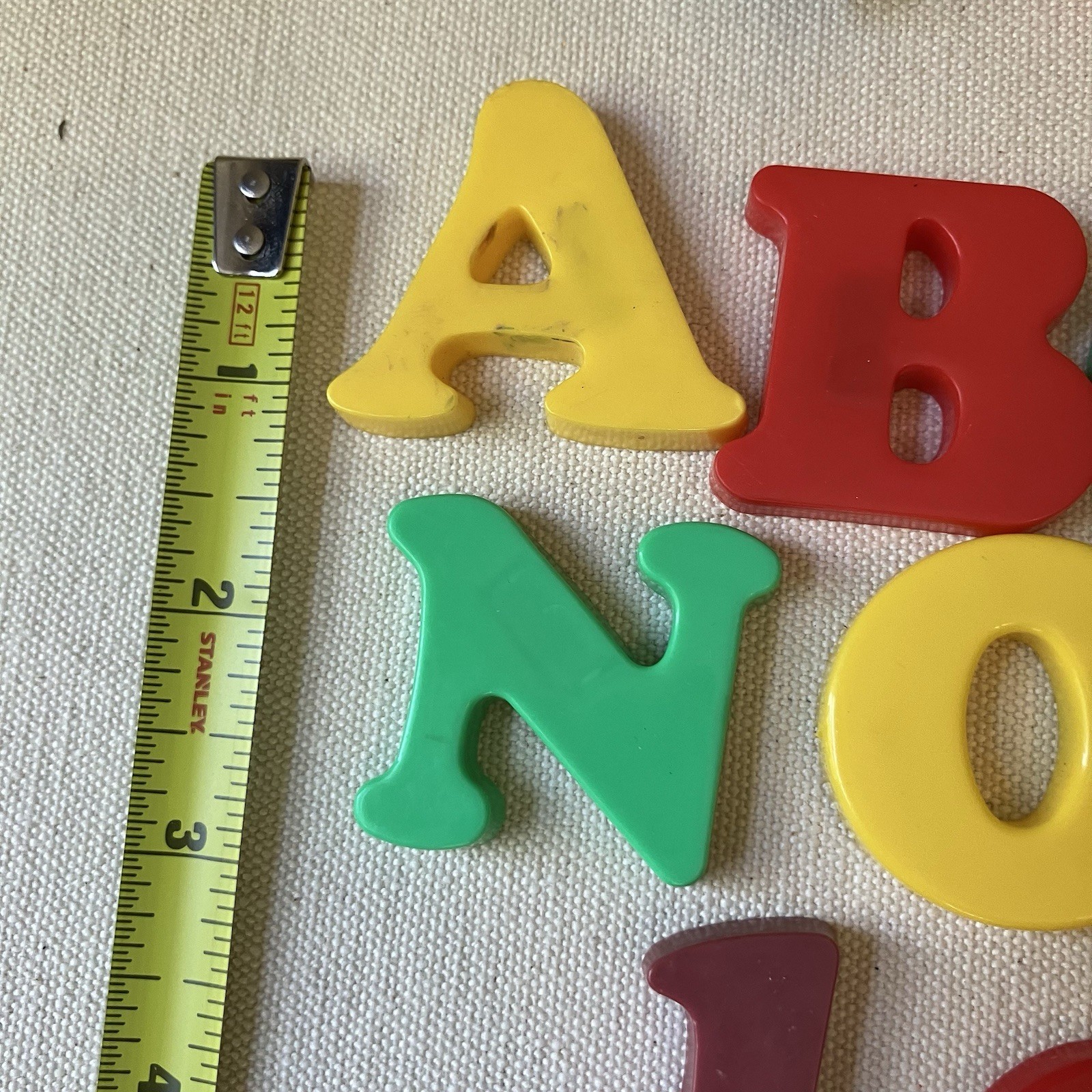 Magnetic Alphabet Letters, Shapes, Numbers Vintage & Modern – Mixed Lot Of 470