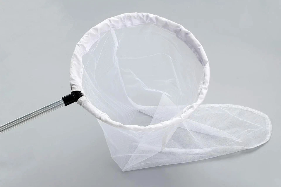 RESTCLOUD Large Insect and Butterfly Net Bug Catching Net Bird Net with 14″ Ring