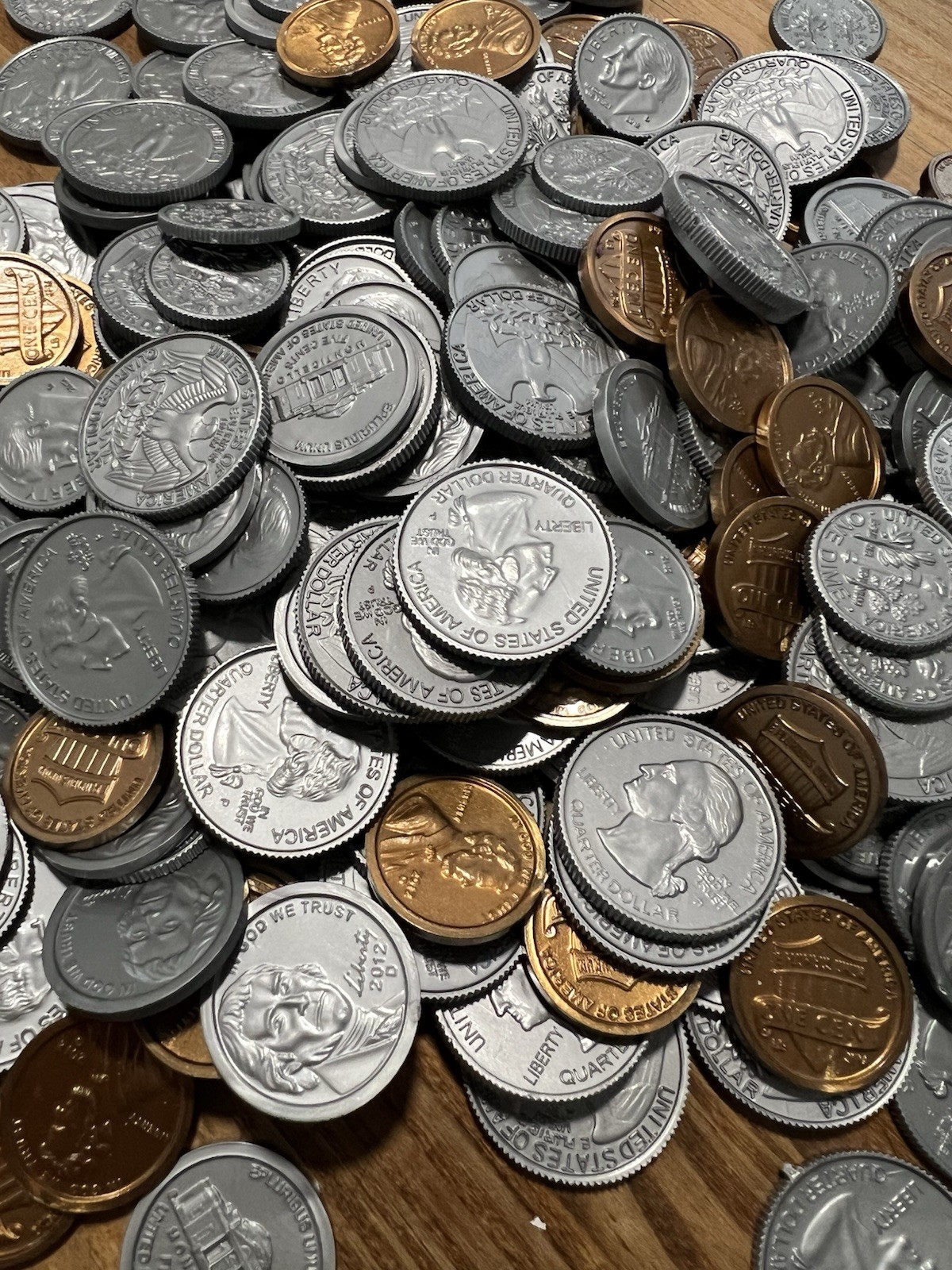 Play Coins Educational School Homeschool US Coins Education Financial Literacy