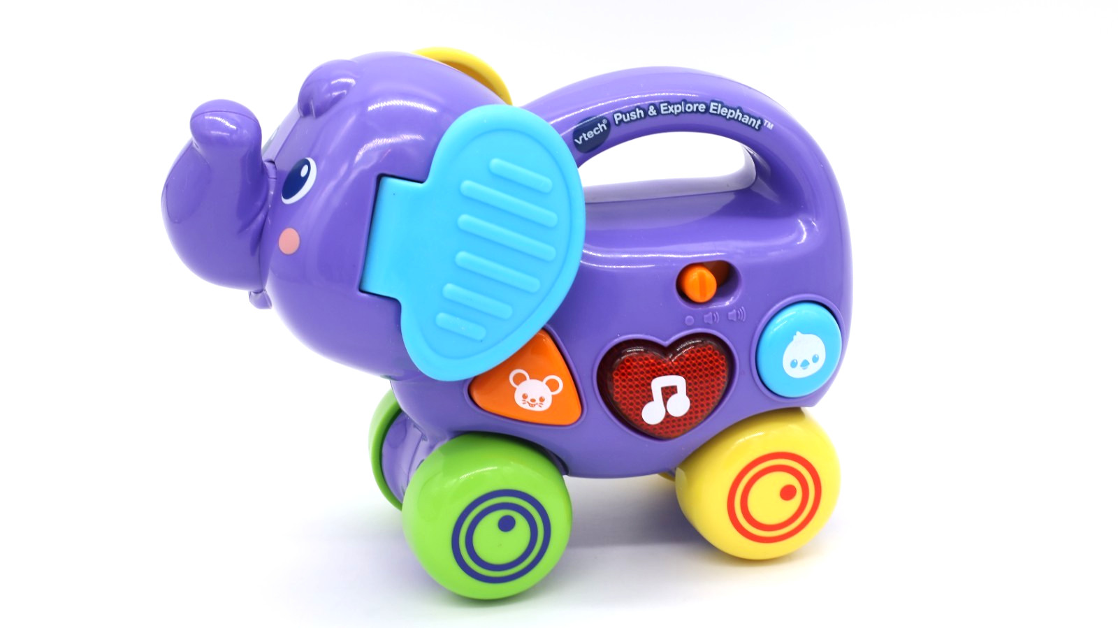 Vtech Push And Explore Elephant Interactive Toy- Works