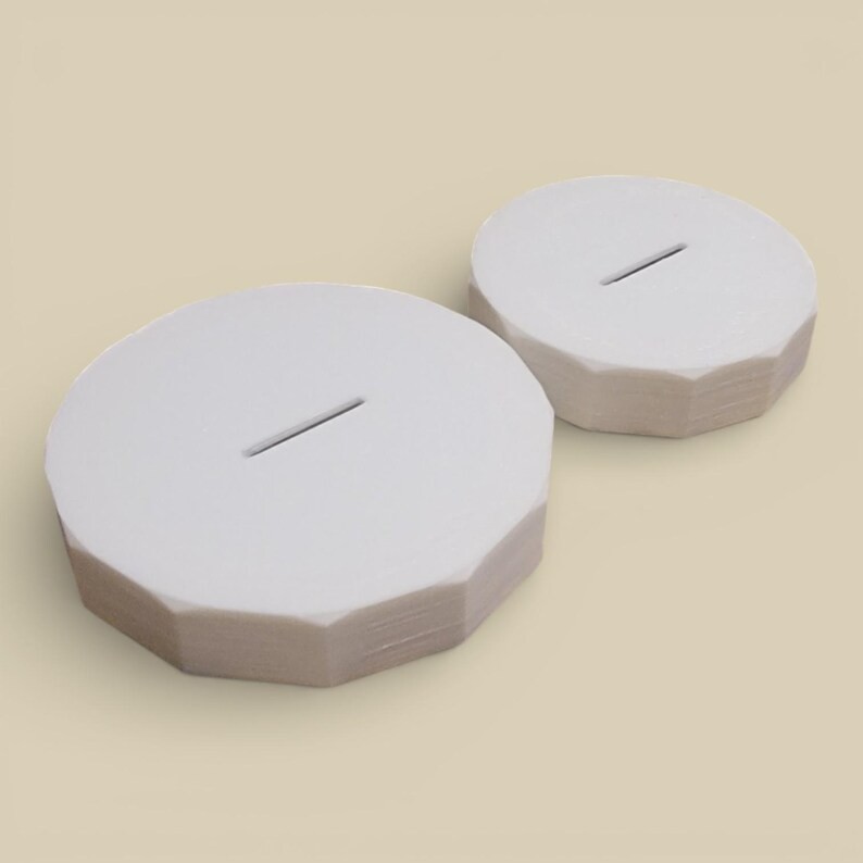 Coin Slot Lid for Mason Jars – Turn Any Jar into a Coin Bank – Regular & Wide