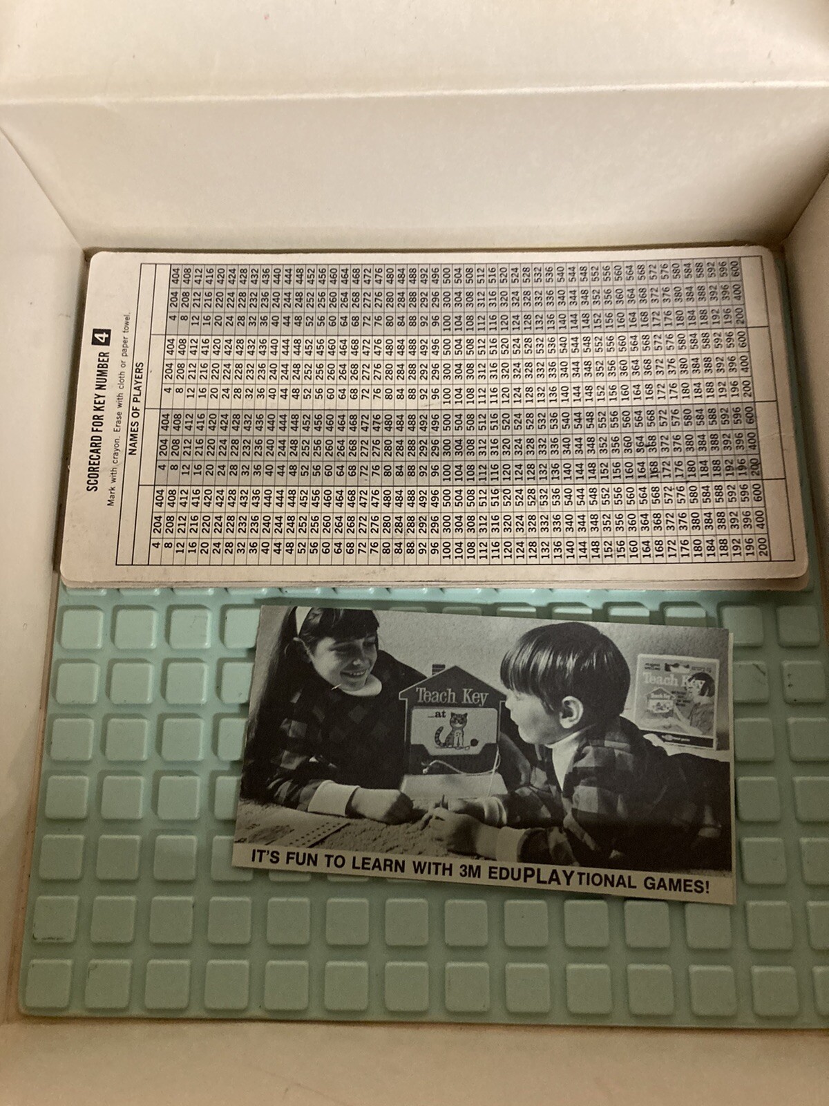 Sum Times Vintage Math Board Game 1968 Classic eduPLAYtional Game 2 Ed VHTF Read