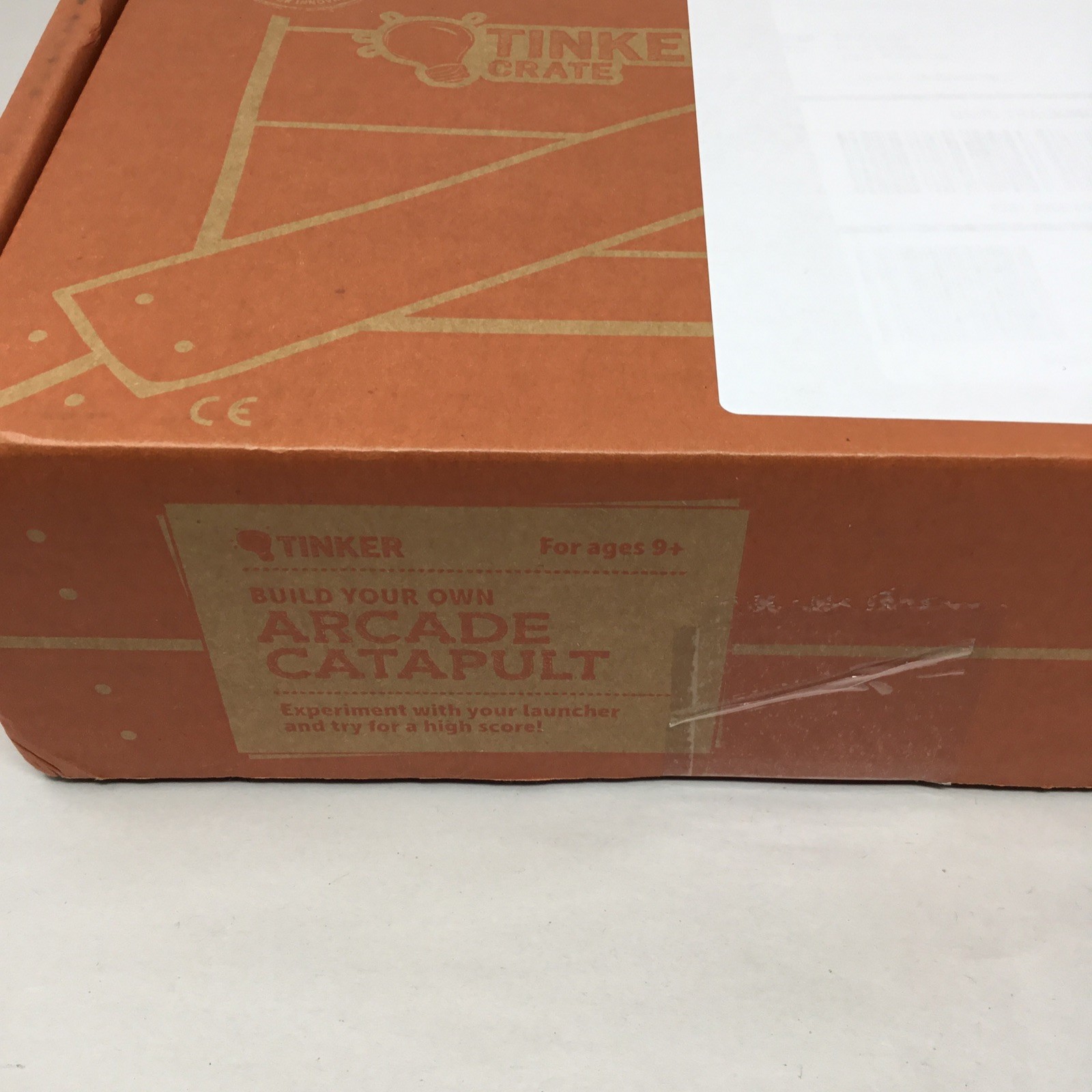 NEW Kiwi Co Tinker Crate Educational Kit Make Your Own Arcade Catapult Toy