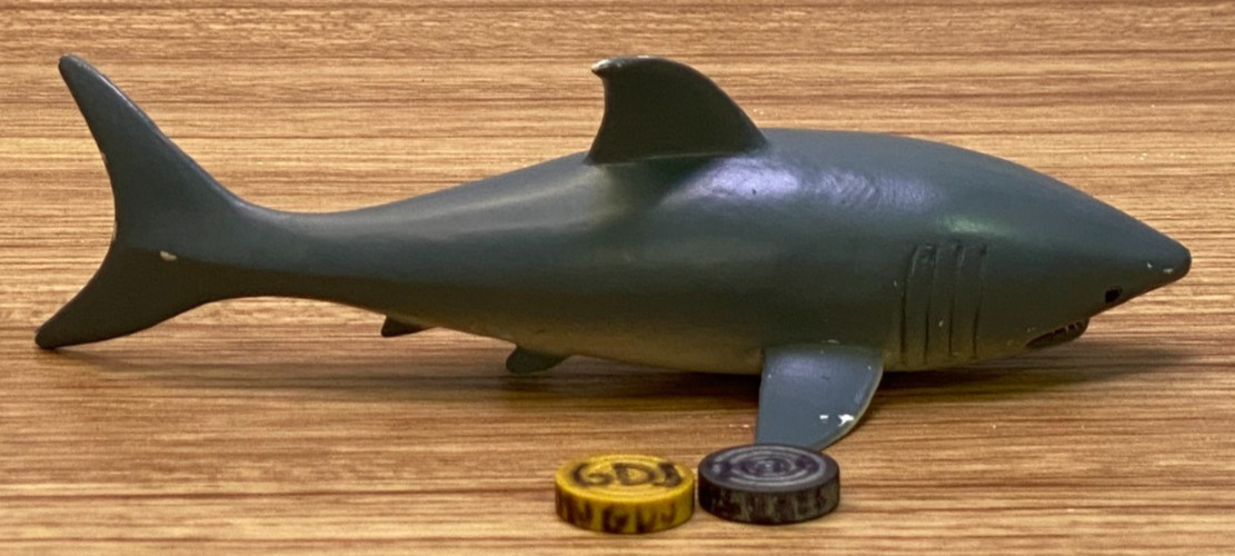 Great White Shark, Terra by Battat, 6″ -GDJ-A-1348