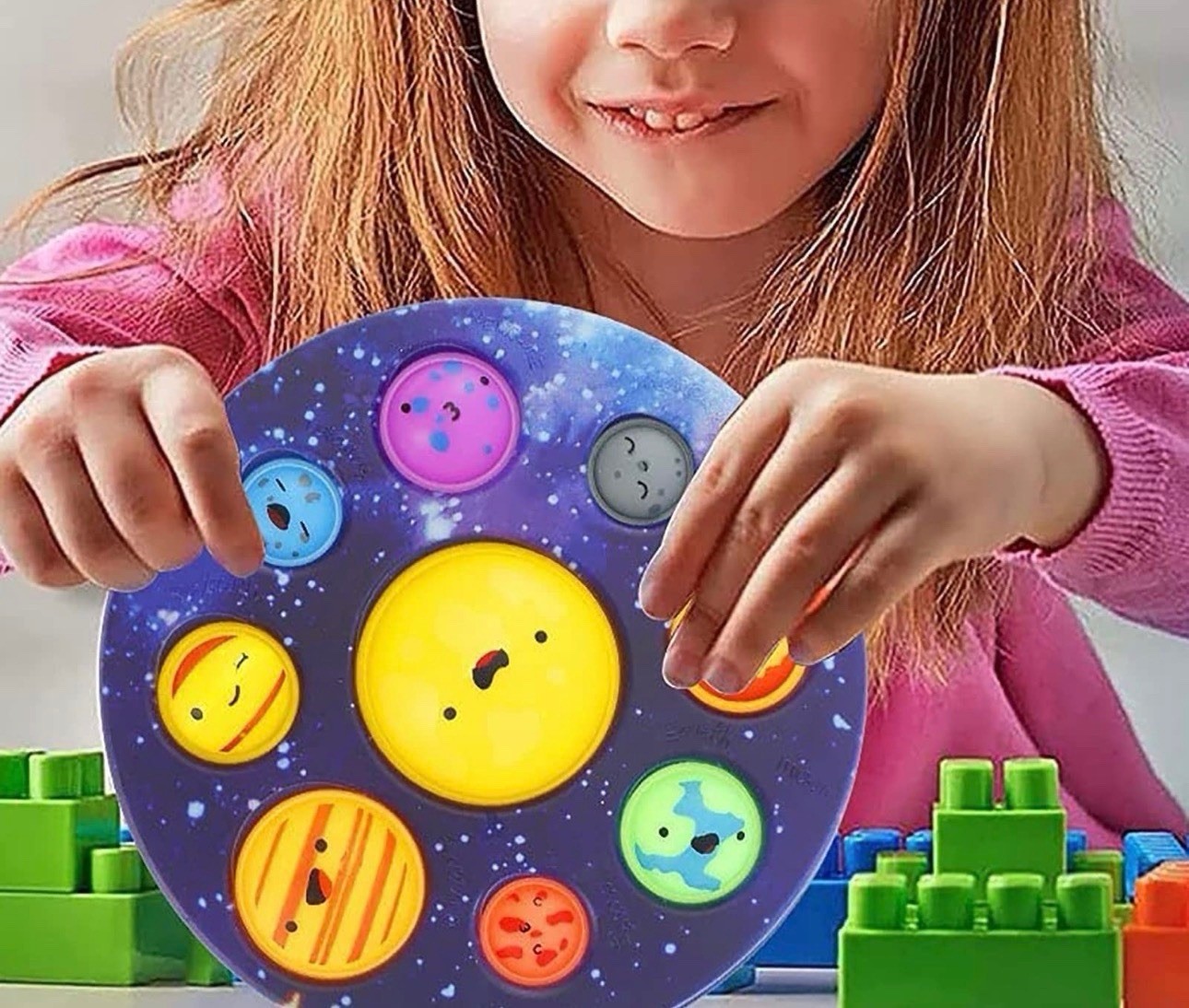 Simple Dimple Toys Solar System Fidget Planet educational Sensory Toy Ages 0-100