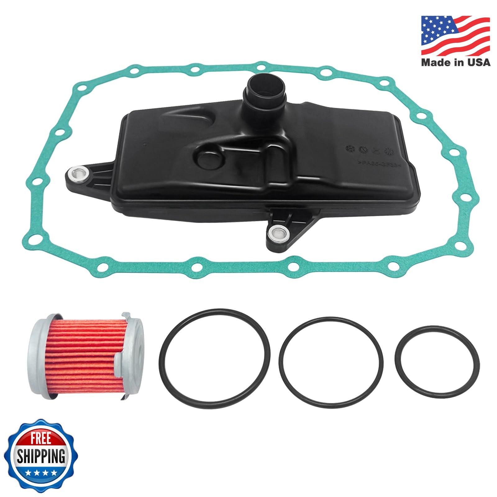Transmission Filter and Oil Pan Gasket kit Replace 21814-5T0-000 25420-5T0-003 2