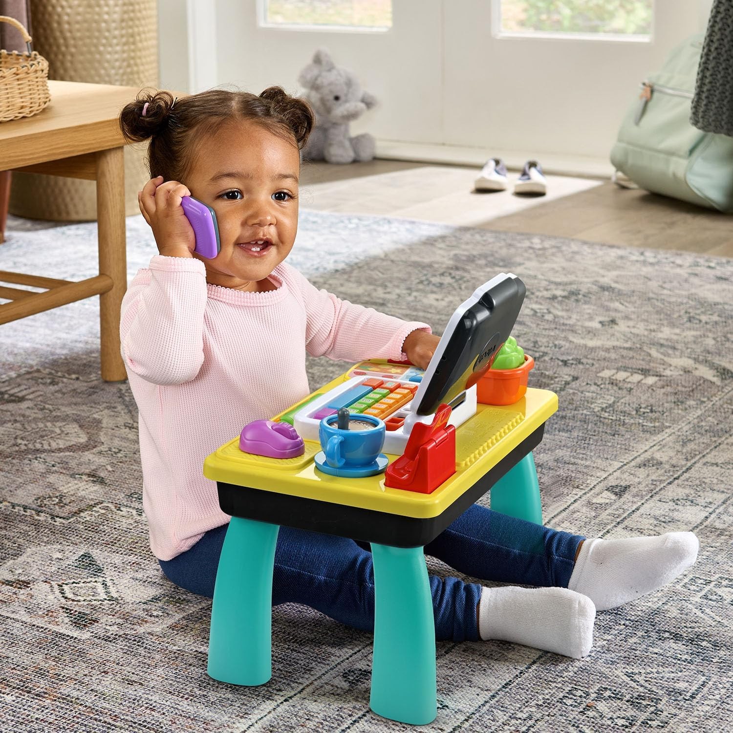VTech Little CEO Learning Desk Toddler Activity Center Numbers, Letters & Music