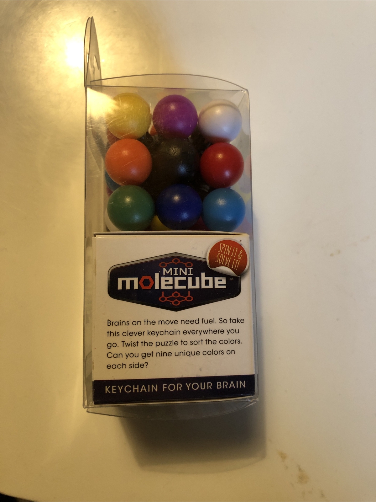 Mini Mefferts Keychain Mini Molecube Puzzle 06866