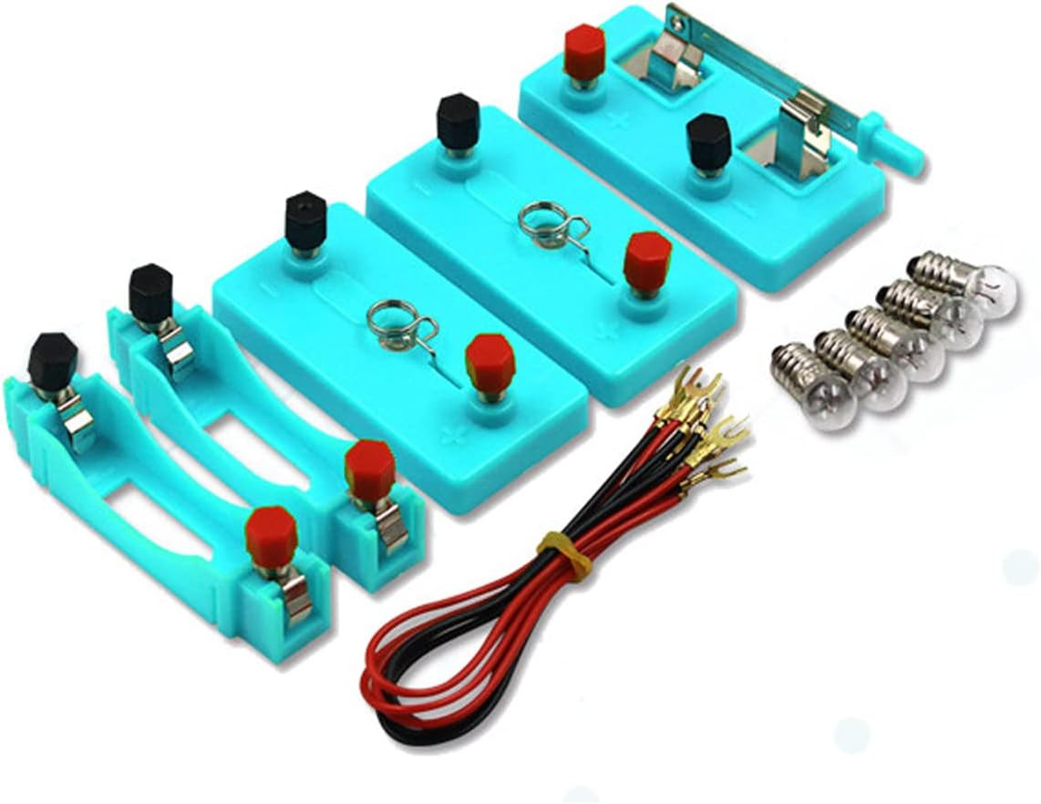 Kids Electricity Circuit Learning Kit,STEM Physics Science Electric Lab Exper…