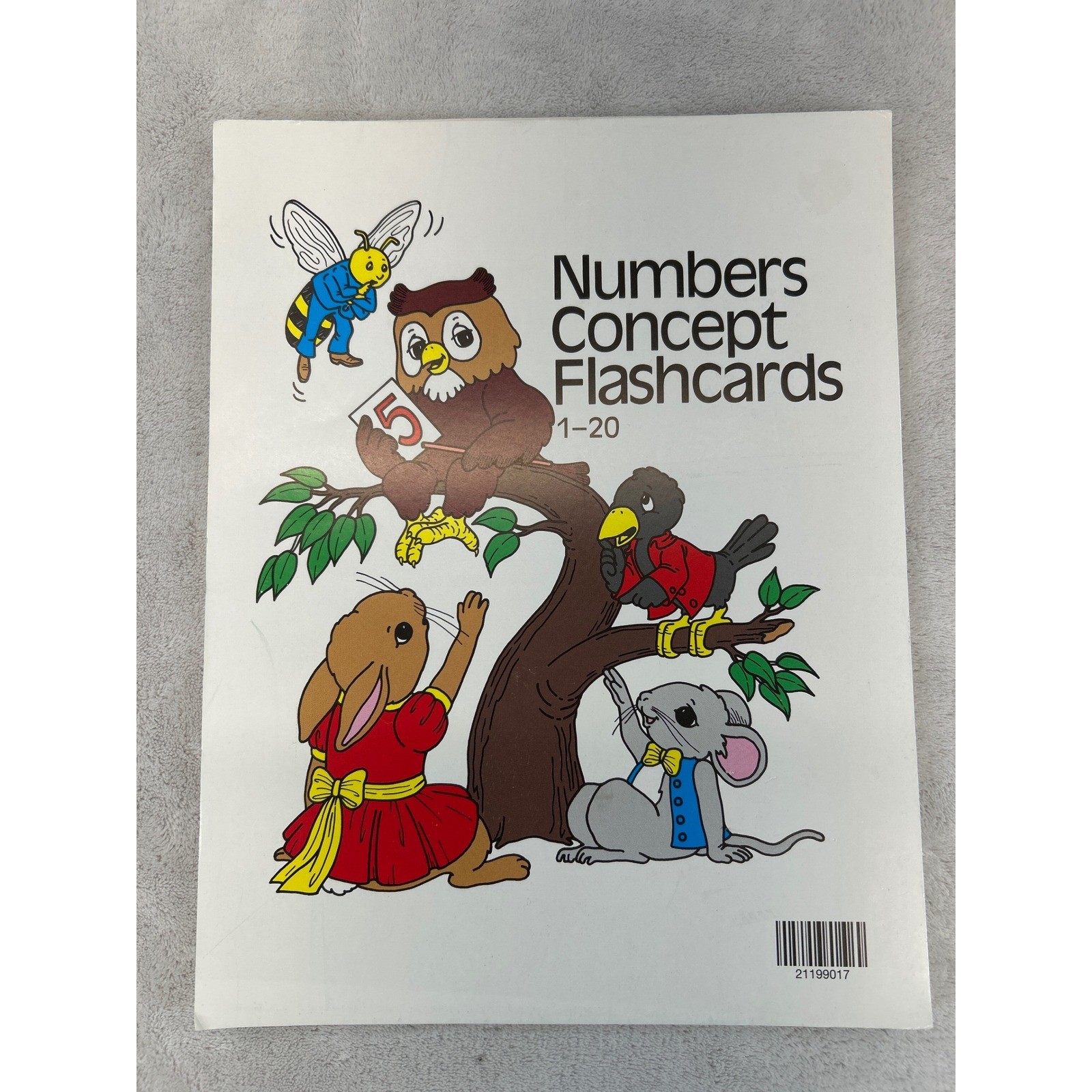 A Beka Numbers Concept Flashcards 1-20 Educational Counting Math Pre-K