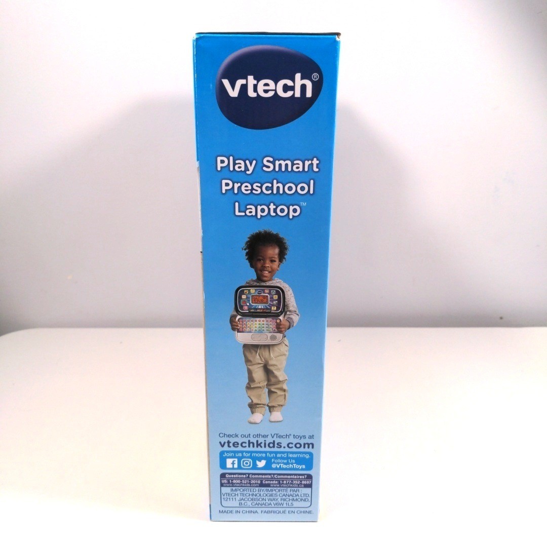 VTech Play Smart Preschool Laptop Learning Toy 30 Activities Span/Eng 3-6 Years