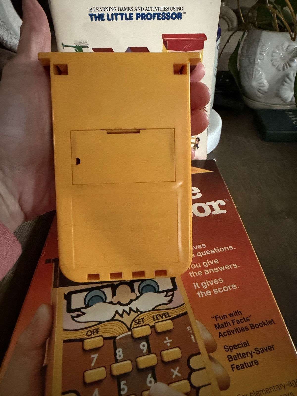 VTG 1970s Little Professor Math Facts Box. Tested and works. With box.