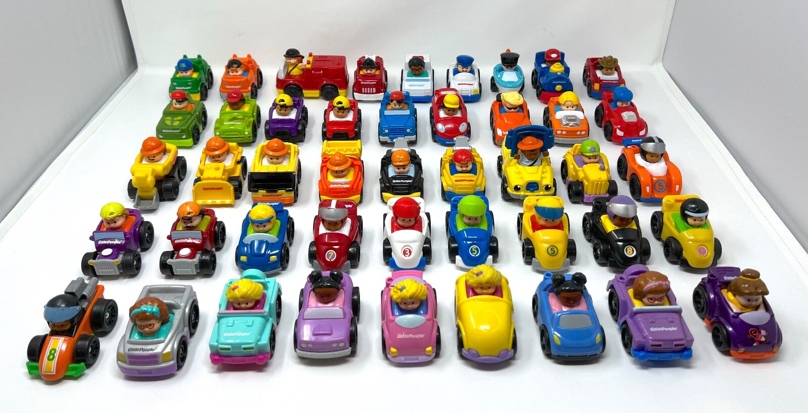You Pick – Little People WHEELIES Cars Trucks Construction Racecar Girls Boys