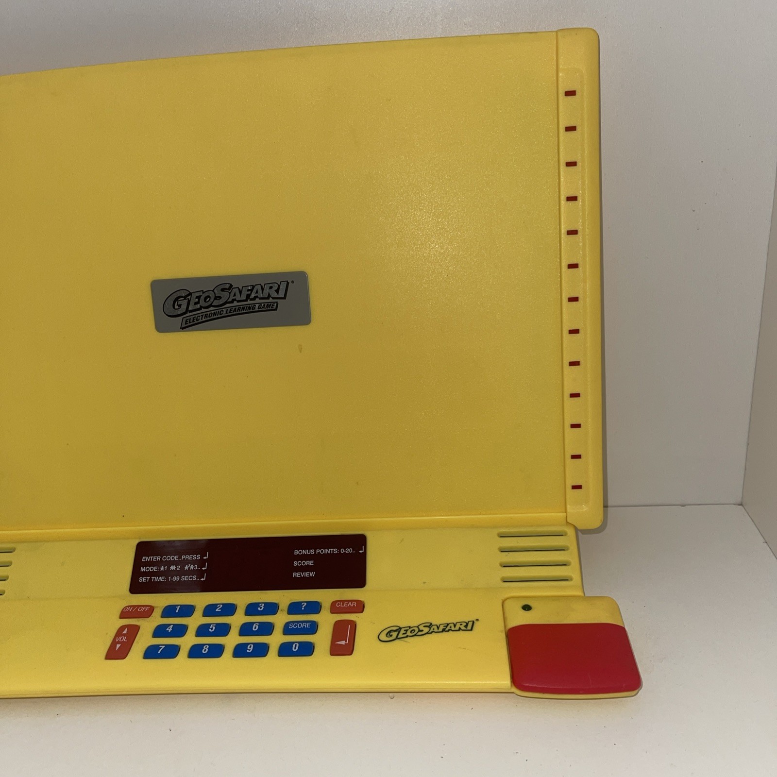 Vintage GeoSafari Jr EI-8855 Electronic Learning Game Unit w/ 8 Cards Tested