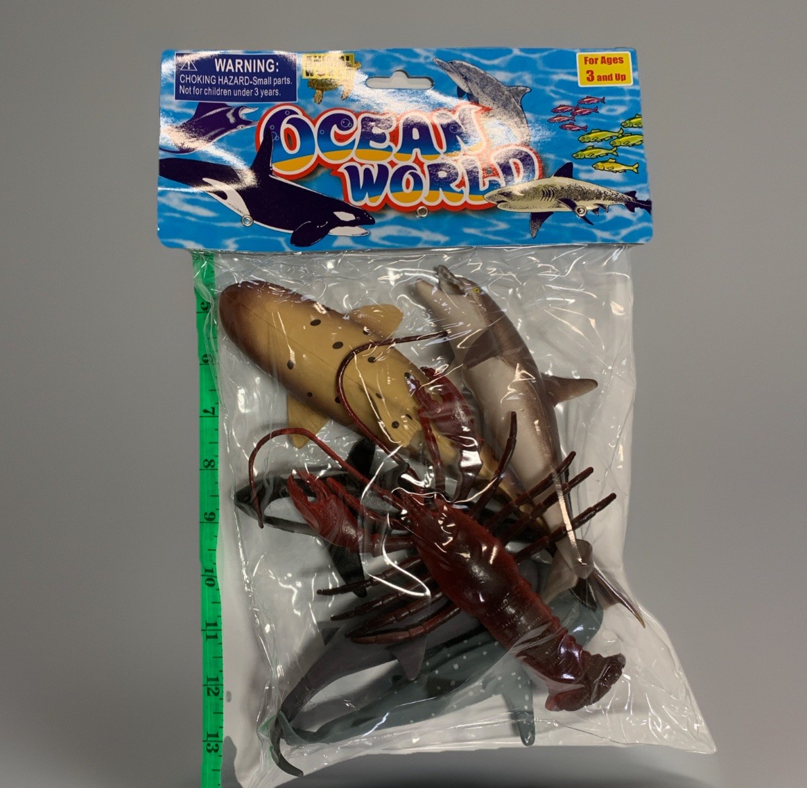 Ocean World 6-Piece Sea Animal Gift Set Toy for Boys & Girls