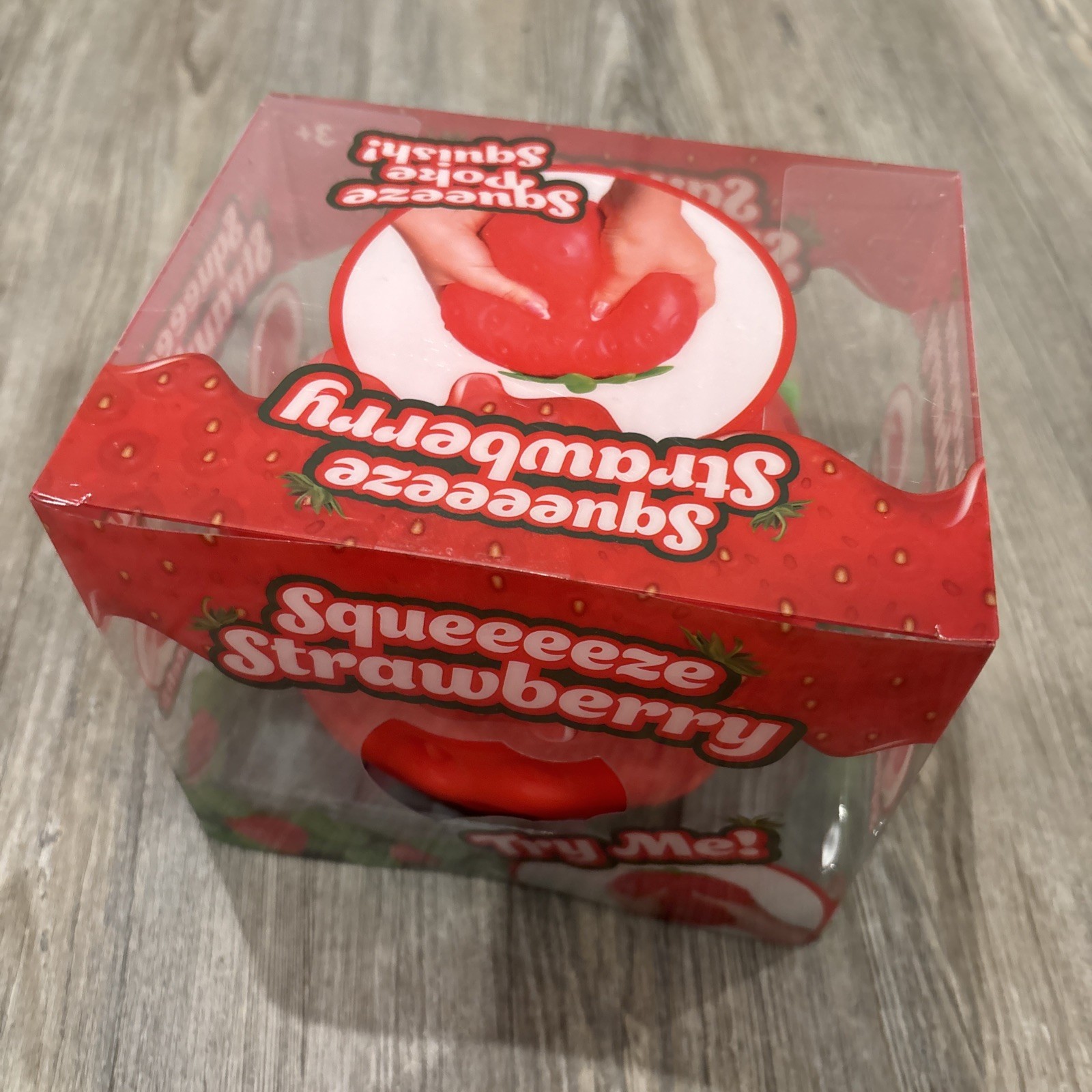 REAL VIRAL TOYMENDOUS Strawberry SunnyDays Squishy Large Stress Relief Toy NEW!