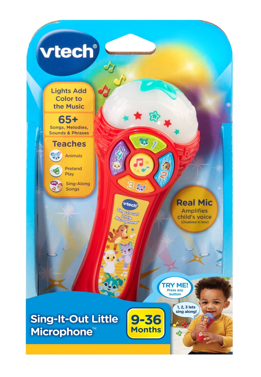 VTech® Sing-It-Out Little Microphone, English Version