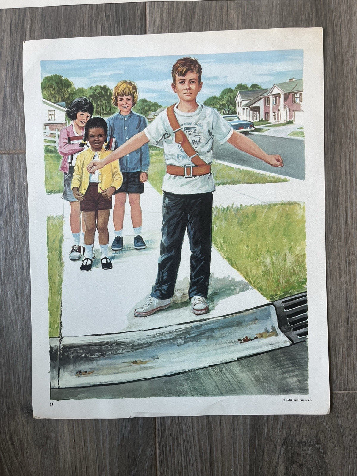 9 Vintage 1966 Original School Teaching Posters DCC Publ Children Playing/Safety