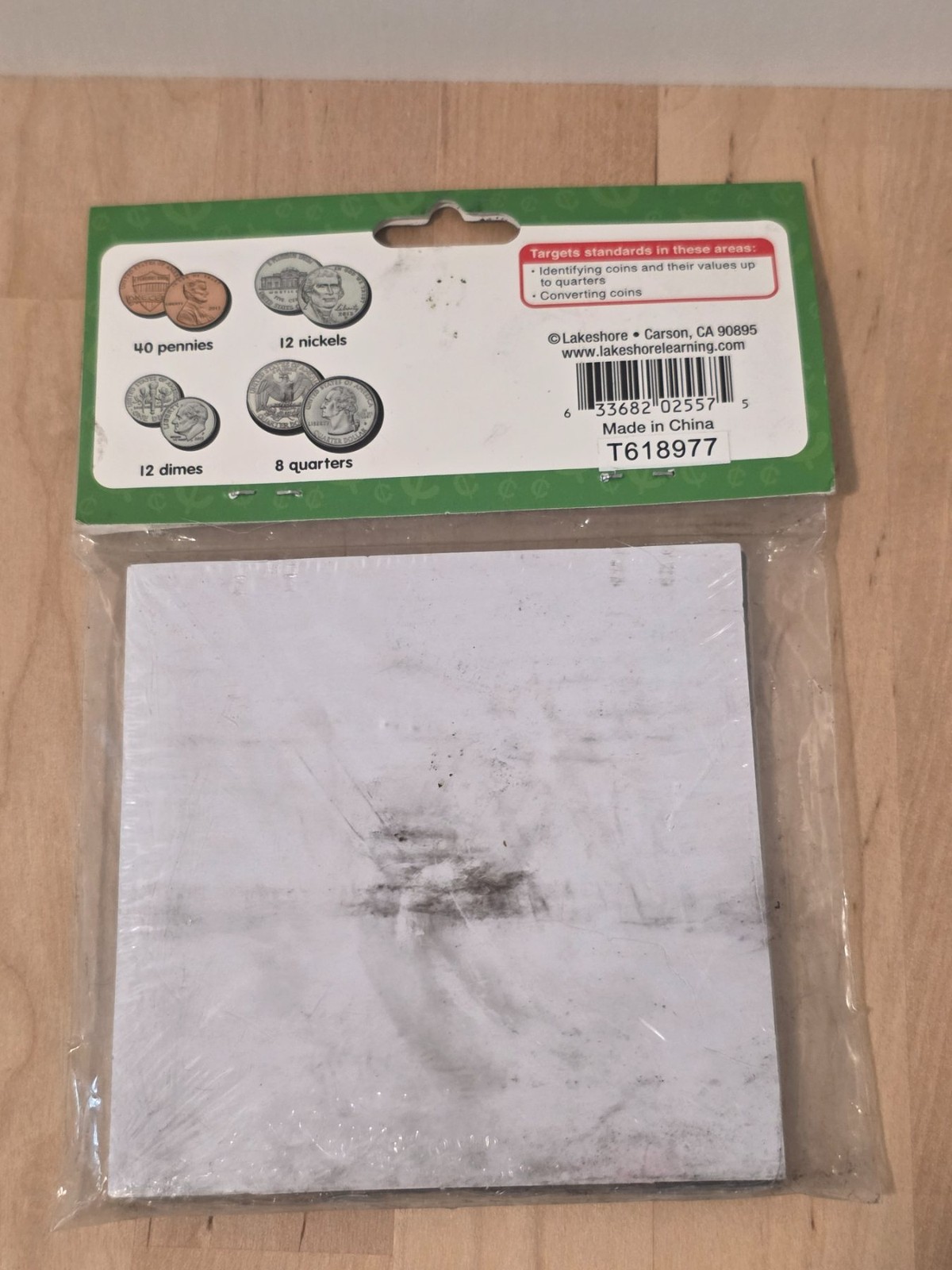 Lakeshore Magnetic Coins DD136 72 Pc Money Math Magnets Grades K-3