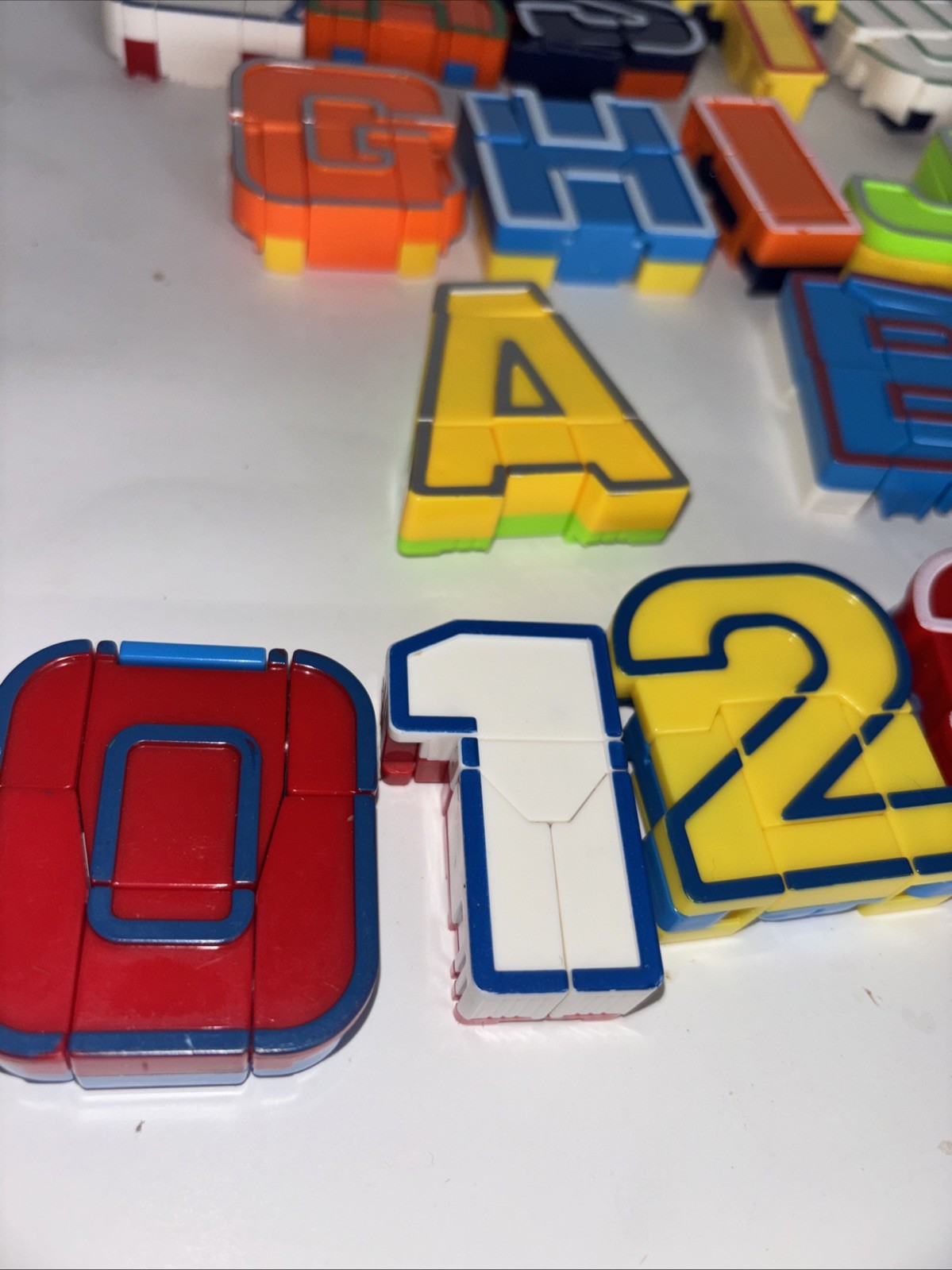 Lakeshore Learning Alphabet Alphabots Transforming Letters & Numbers Robot Toys