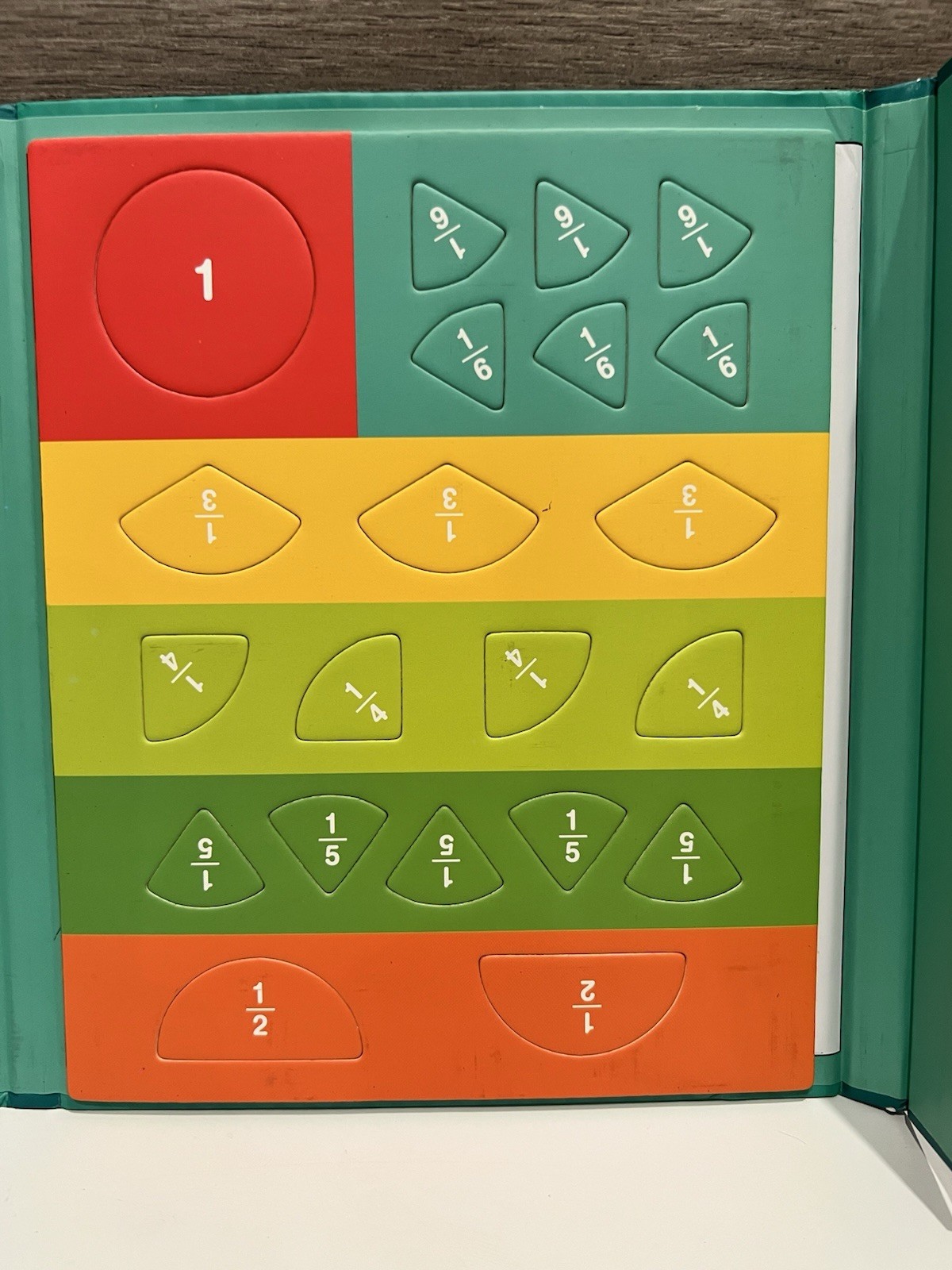 Fraction Game From Learning Toys For Ages 3+