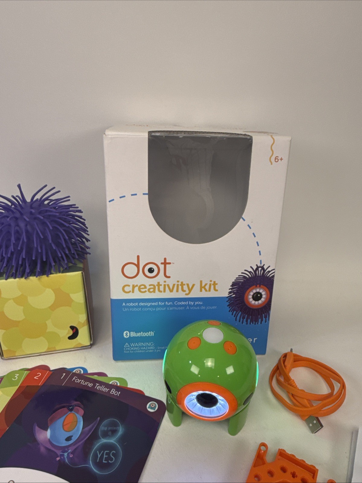 Wonder Workshop Dot Creativity Kit DO01 Robot Bluetooth Ages 6+ 2017 APP control