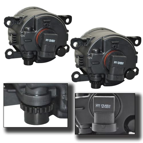 Fog Lights Compatible with 2005-2009 Frontier (w/Painted Bumper) / 2005-2012