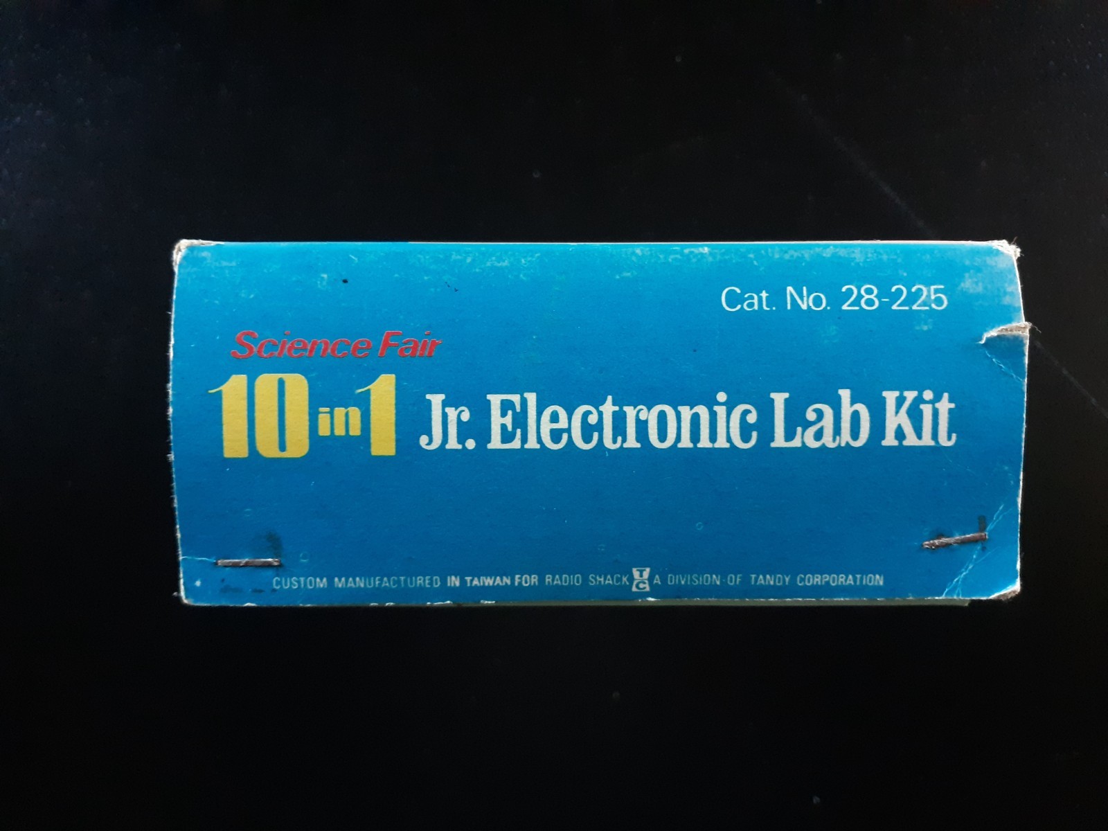 10 In 1 Science Fair Jr Electronic Lab Kit Science Fair, Boxed, With Manual 1972