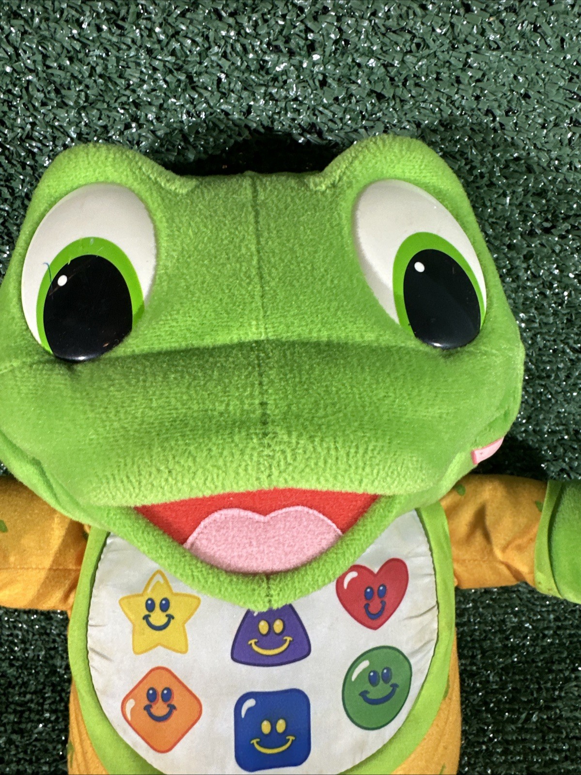 Baby Tad Leap Frog Hug & Learn Plush Talks & Sings Interactive TESTED WORKS