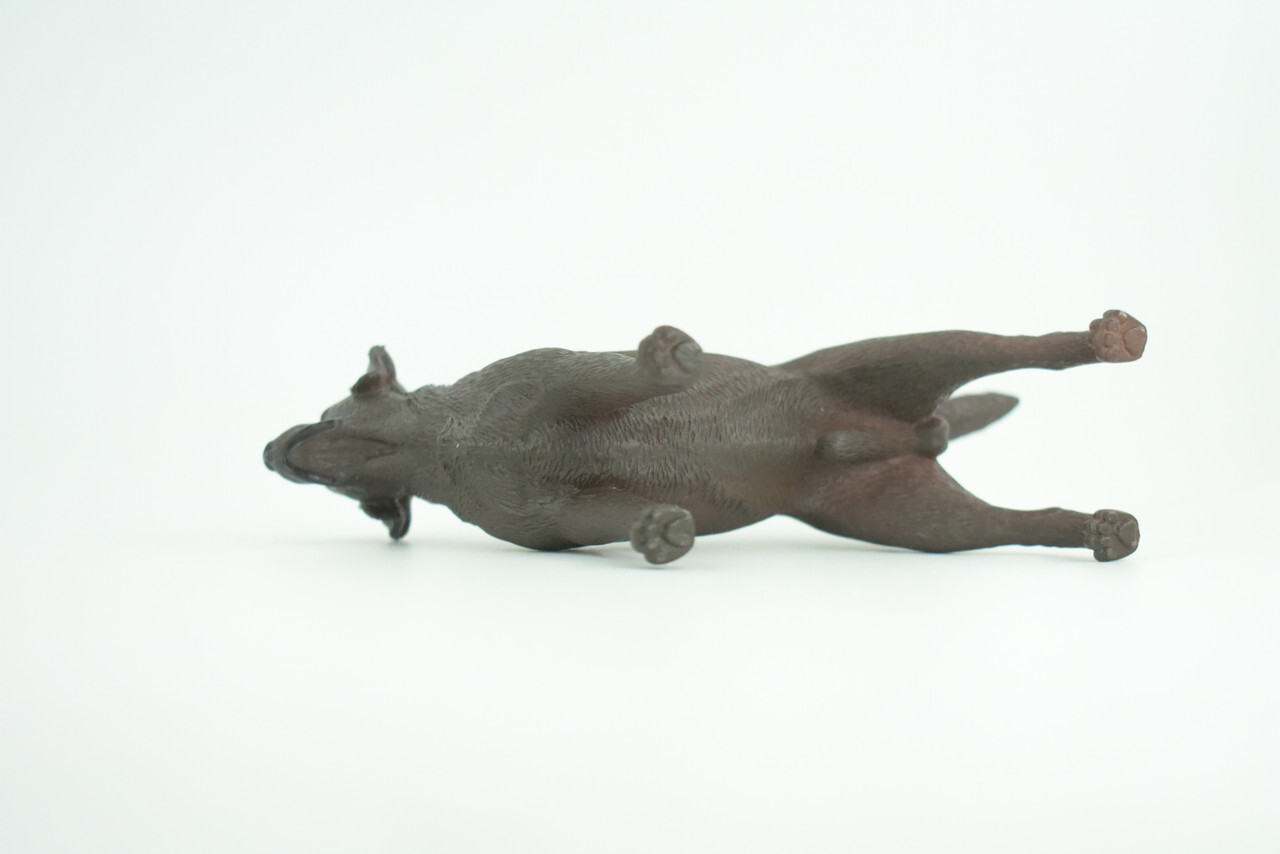 Labrador Dog Toy, Chocolate, Brown, Realistic Hand Painted 6 Inches CH935 BB206