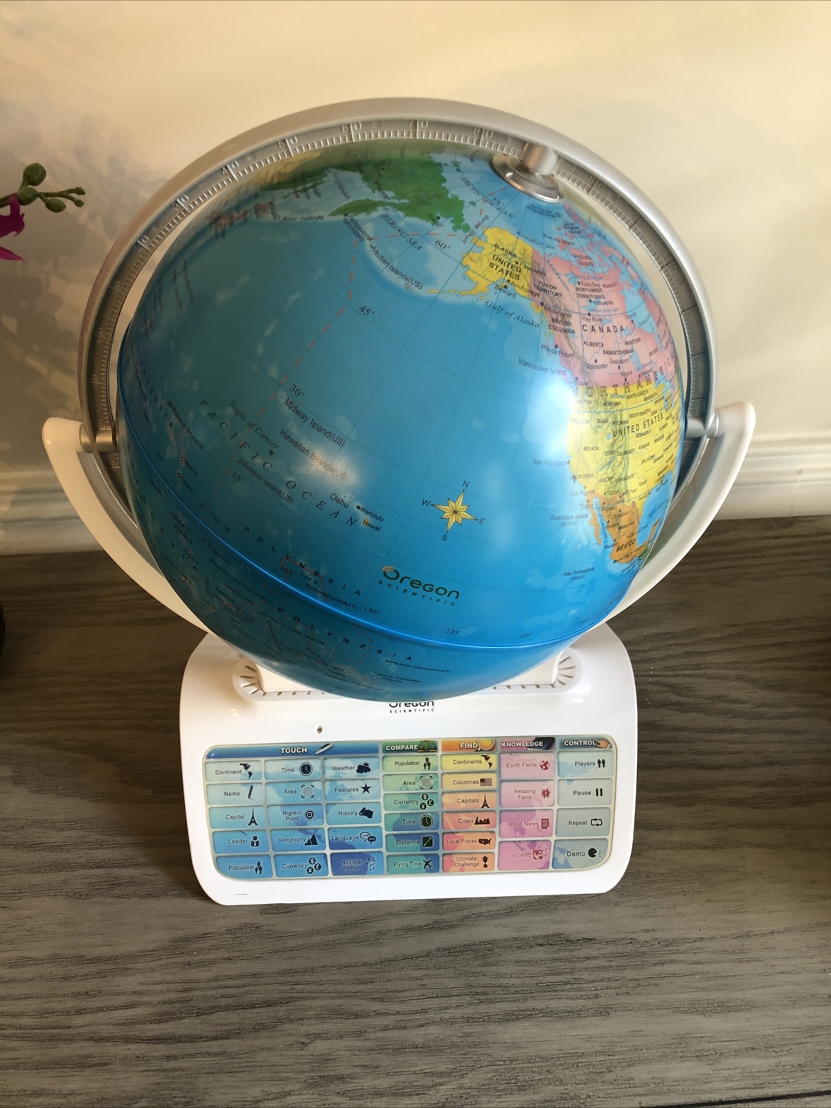 Child Globe World Edu. Explorer #113318 Physical Globe Only;No Pen No USB 13×13″