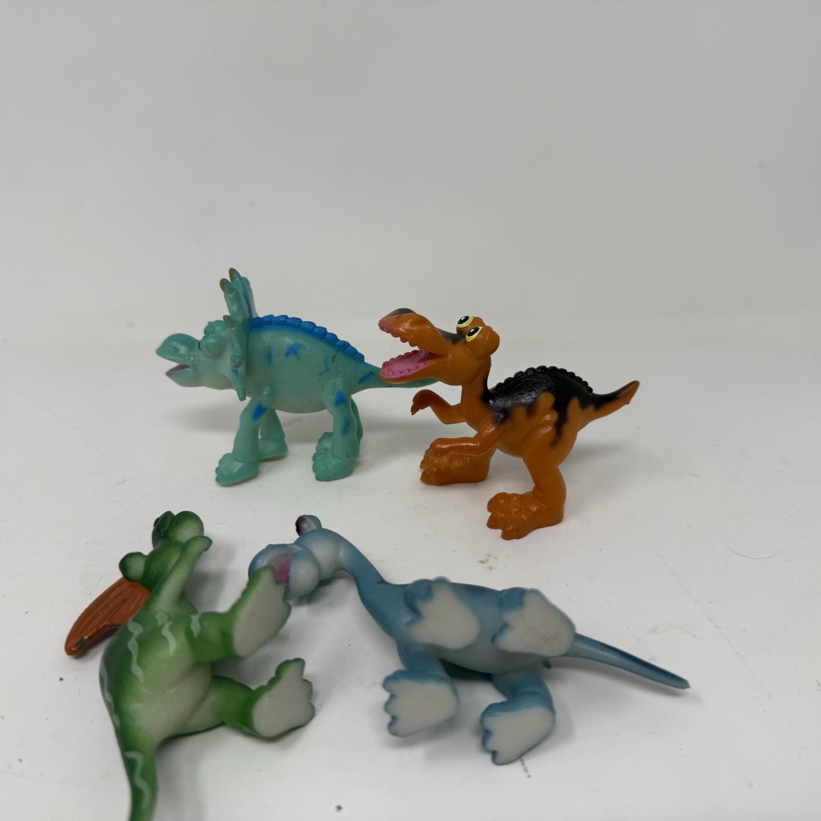 Lot of 6 Gosnell: Funny Animal Dinosaur Figures – T- Rex and More.